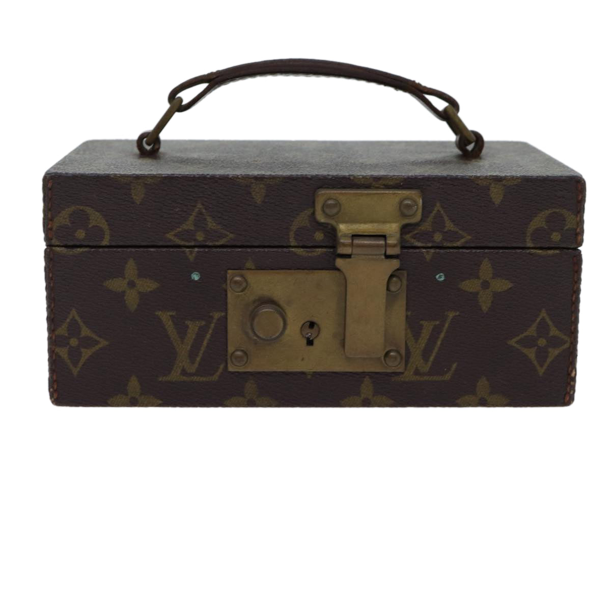 LOUIS VUITTON Monogram Boite A Tour Jewelry Box M47236 LV ar11657B