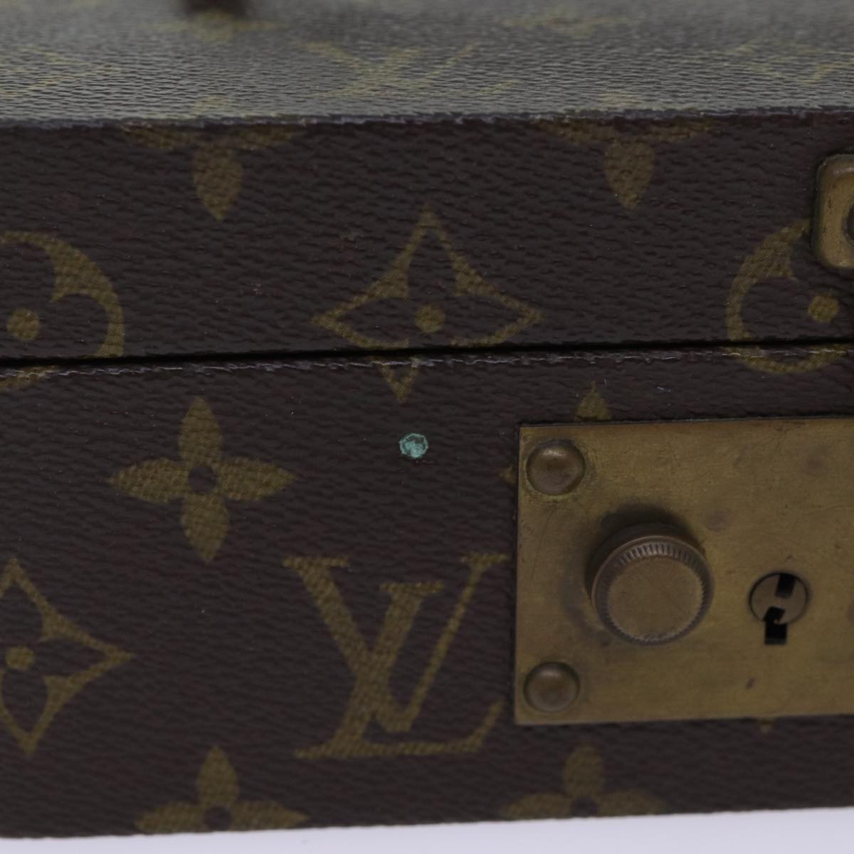 LOUIS VUITTON Monogram Boite A Tour Jewelry Box M47236 LV ar11657B