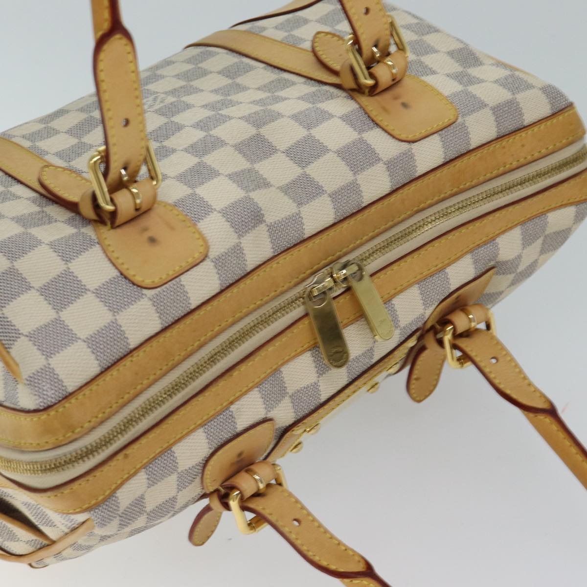 LOUIS VUITTON Damier Azur Berkeley Hand Bag N52001 LV ar11663B