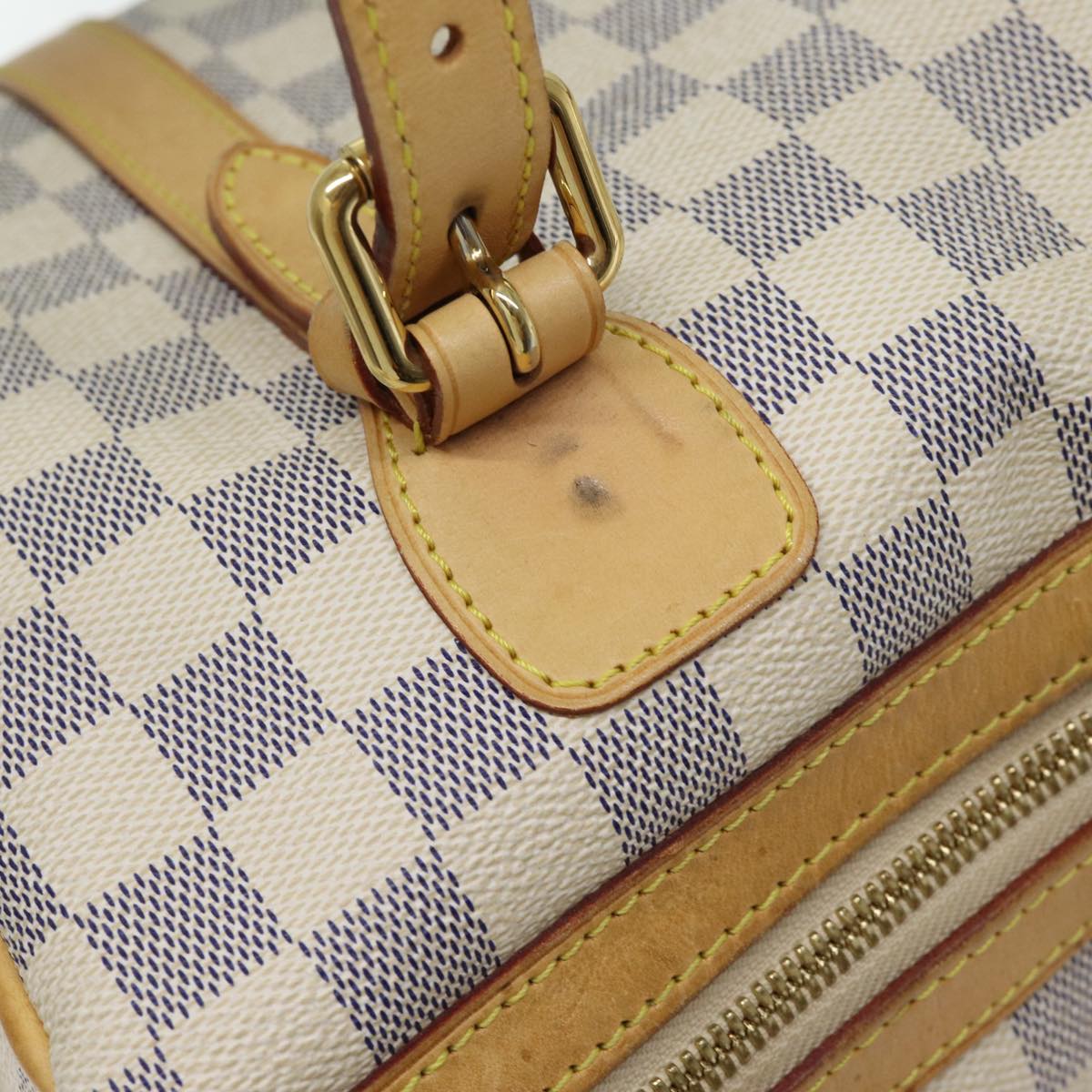 LOUIS VUITTON Damier Azur Berkeley Hand Bag N52001 LV ar11663B