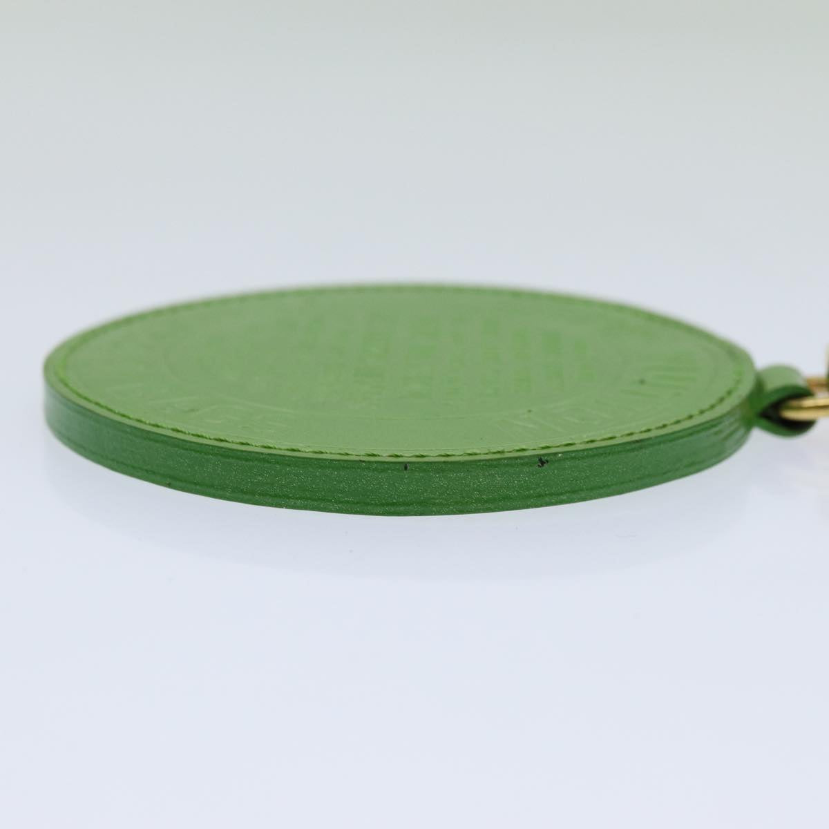 LOUIS VUITTON Vernis T&B Porte Cles Ron Key Holder Green LV ar11669B