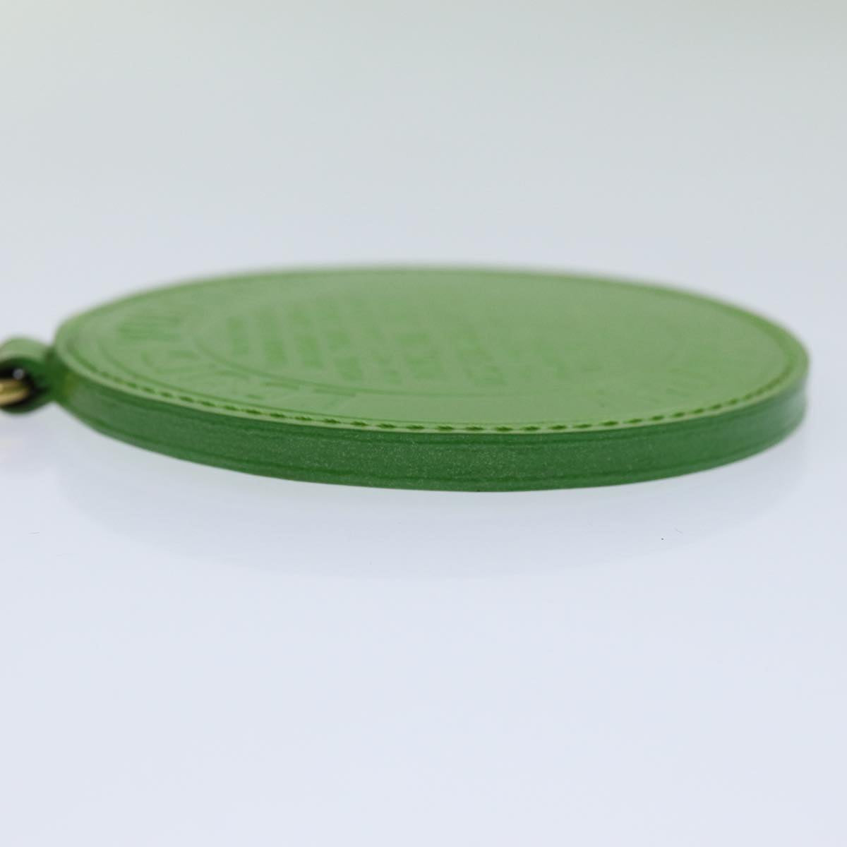 LOUIS VUITTON Vernis T&B Porte Cles Ron Key Holder Green LV ar11669B