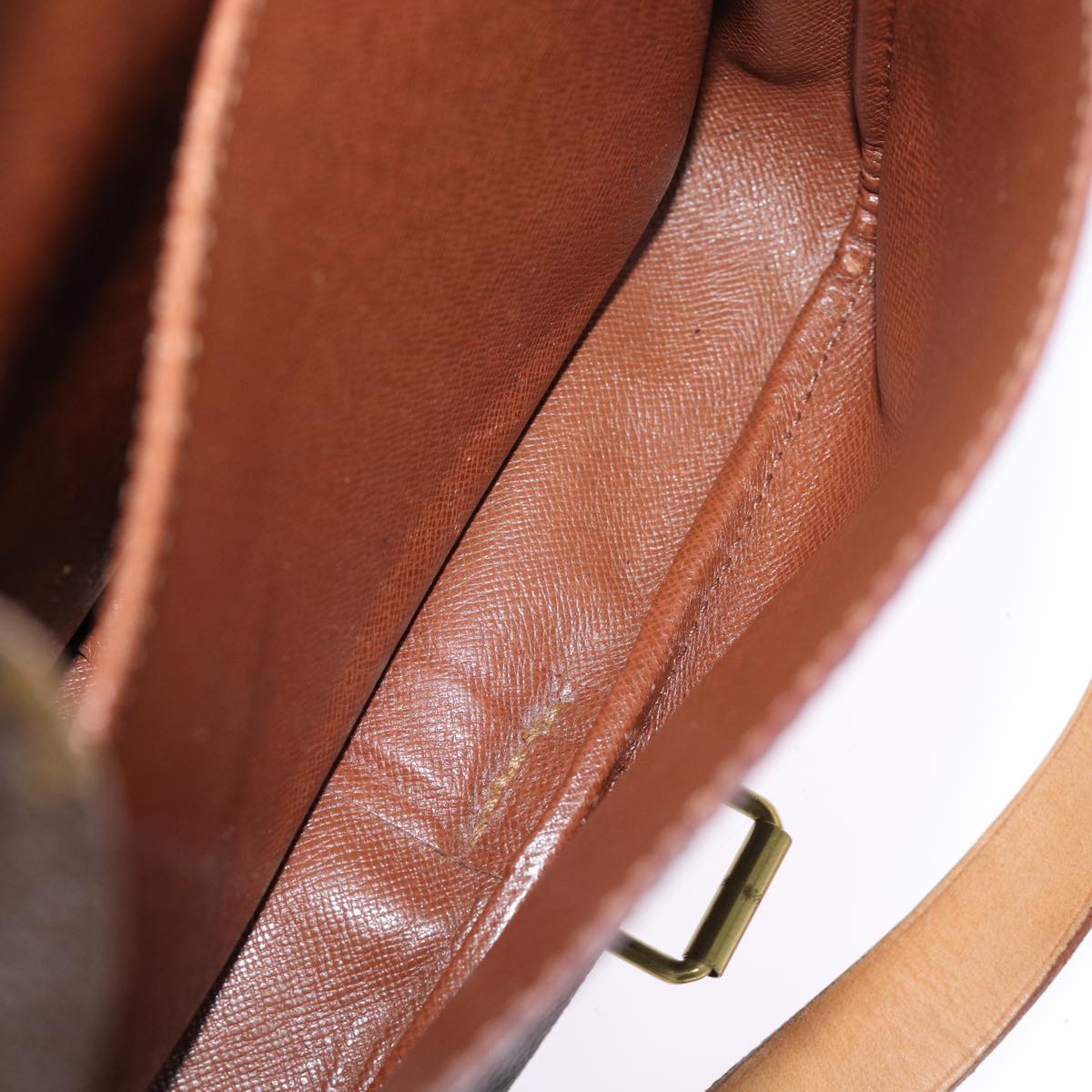 LOUIS VUITTON Monogram Cartouchiere MM Shoulder Bag M51253 LV ar11779B