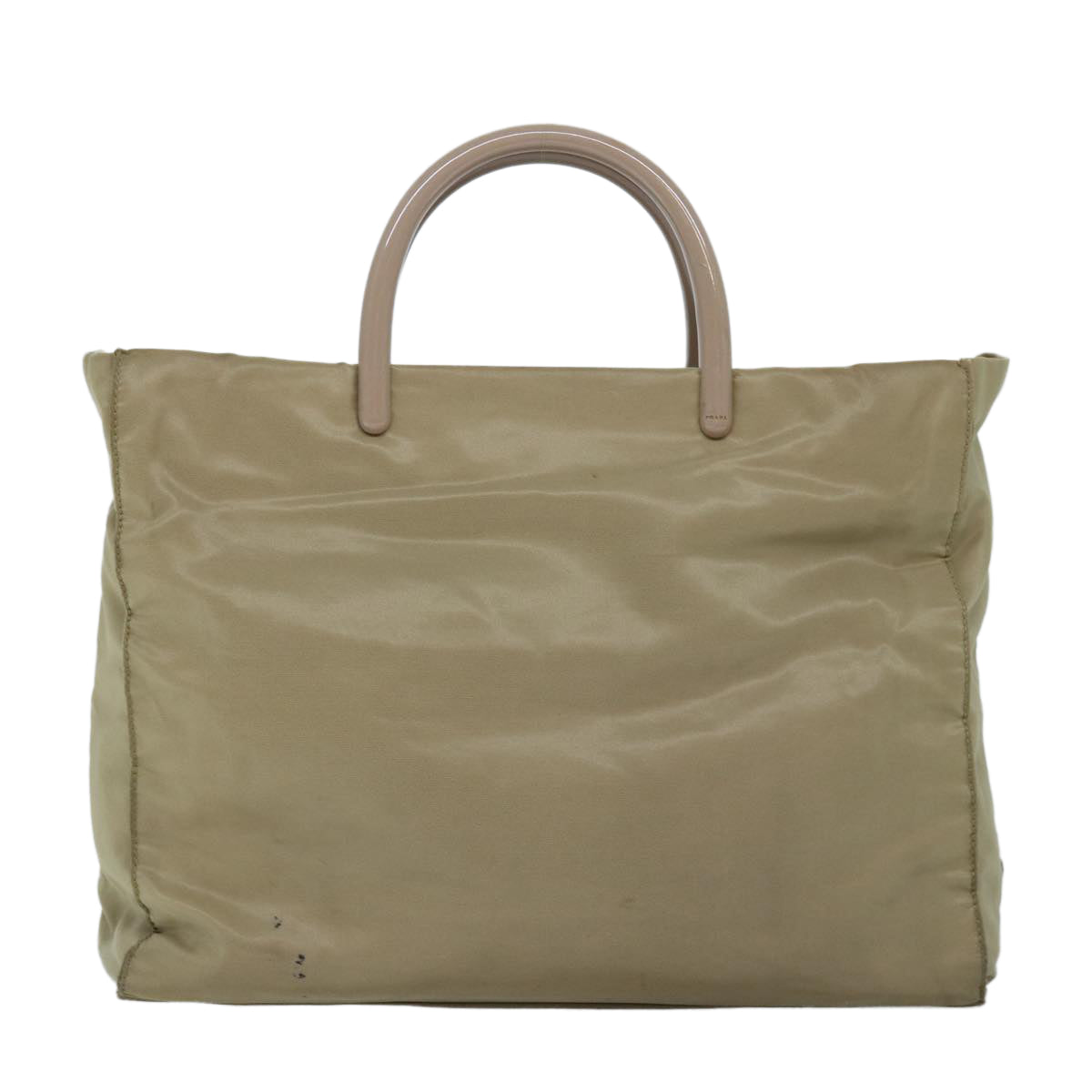 Luxury PradaHand Bag Nylon Beige ar11788B