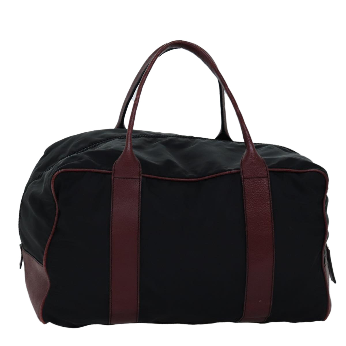 Luxury PradaBoston Bag Nylon Black ar11821