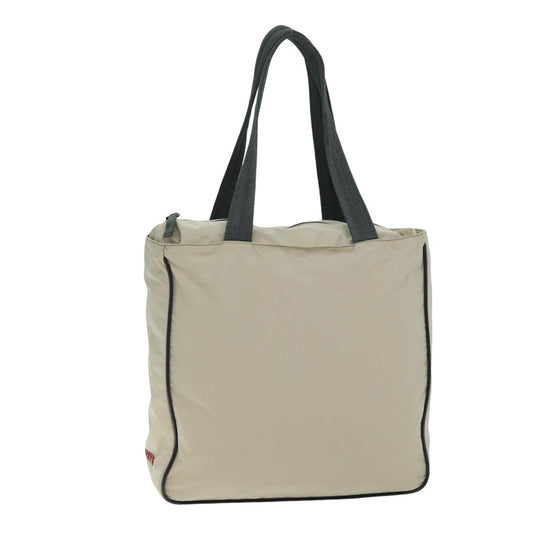 Luxury PradaSports Tote Bag Nylon Beige ar11955B