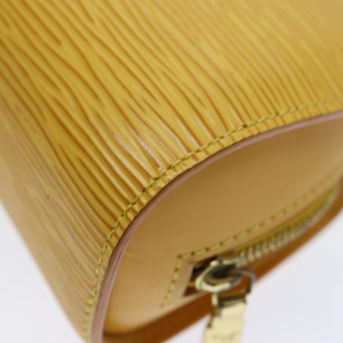LOUIS VUITTON Epi Dauphine PM Pouch Yellow M48449 LV ar12013
