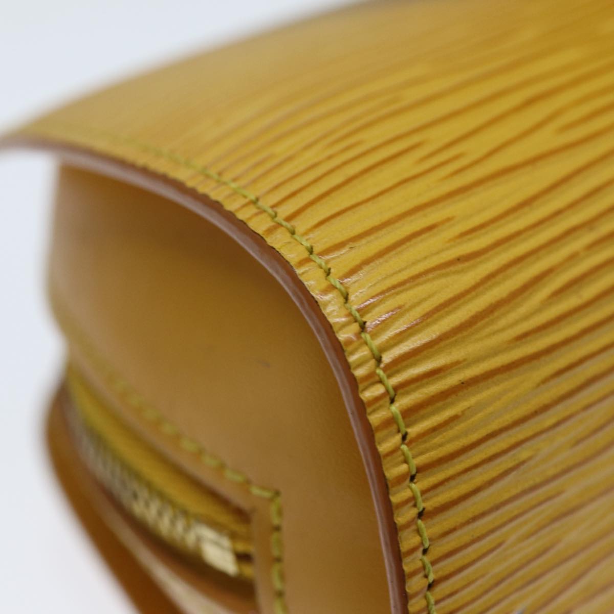 LOUIS VUITTON Epi Dauphine PM Pouch Yellow M48449 LV ar12013