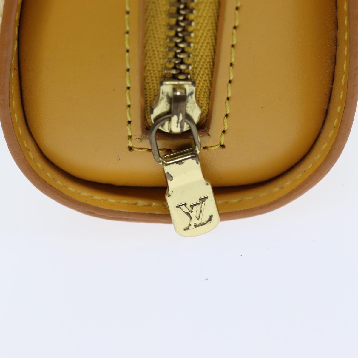 LOUIS VUITTON Epi Dauphine PM Pouch Yellow M48449 LV ar12013