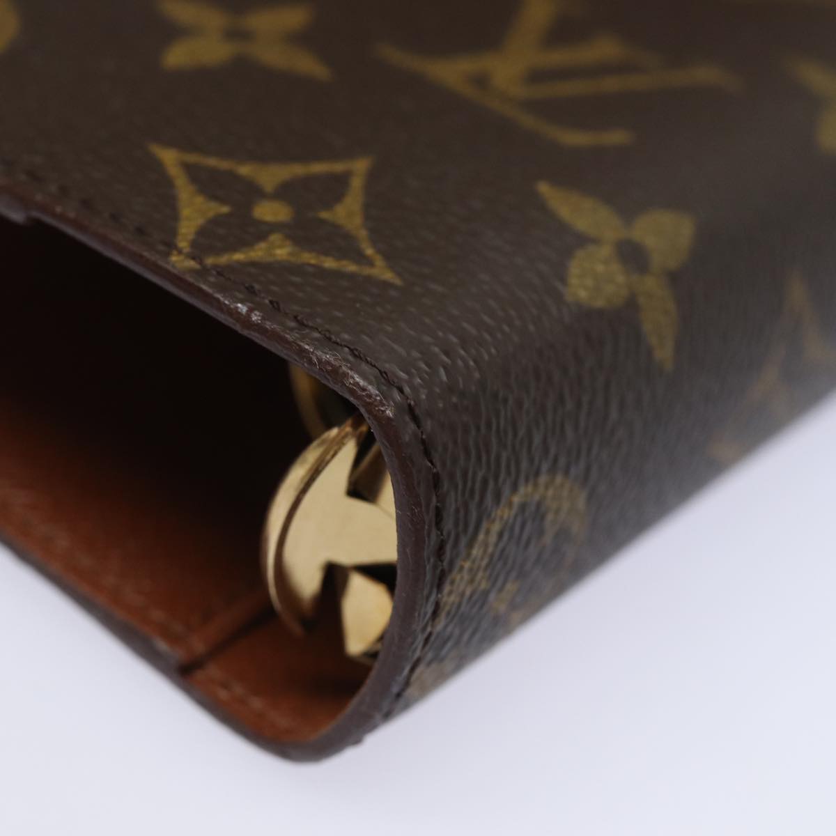 LOUIS VUITTON Monogram Agenda MM Day Planner Cover R20105 LV ar12026