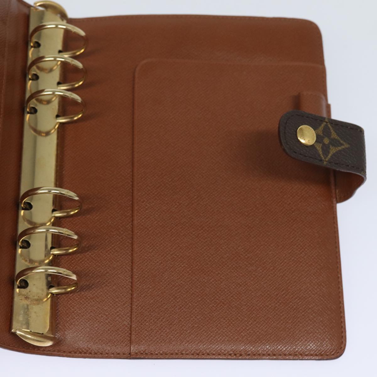 LOUIS VUITTON Monogram Agenda MM Day Planner Cover R20105 LV ar12026