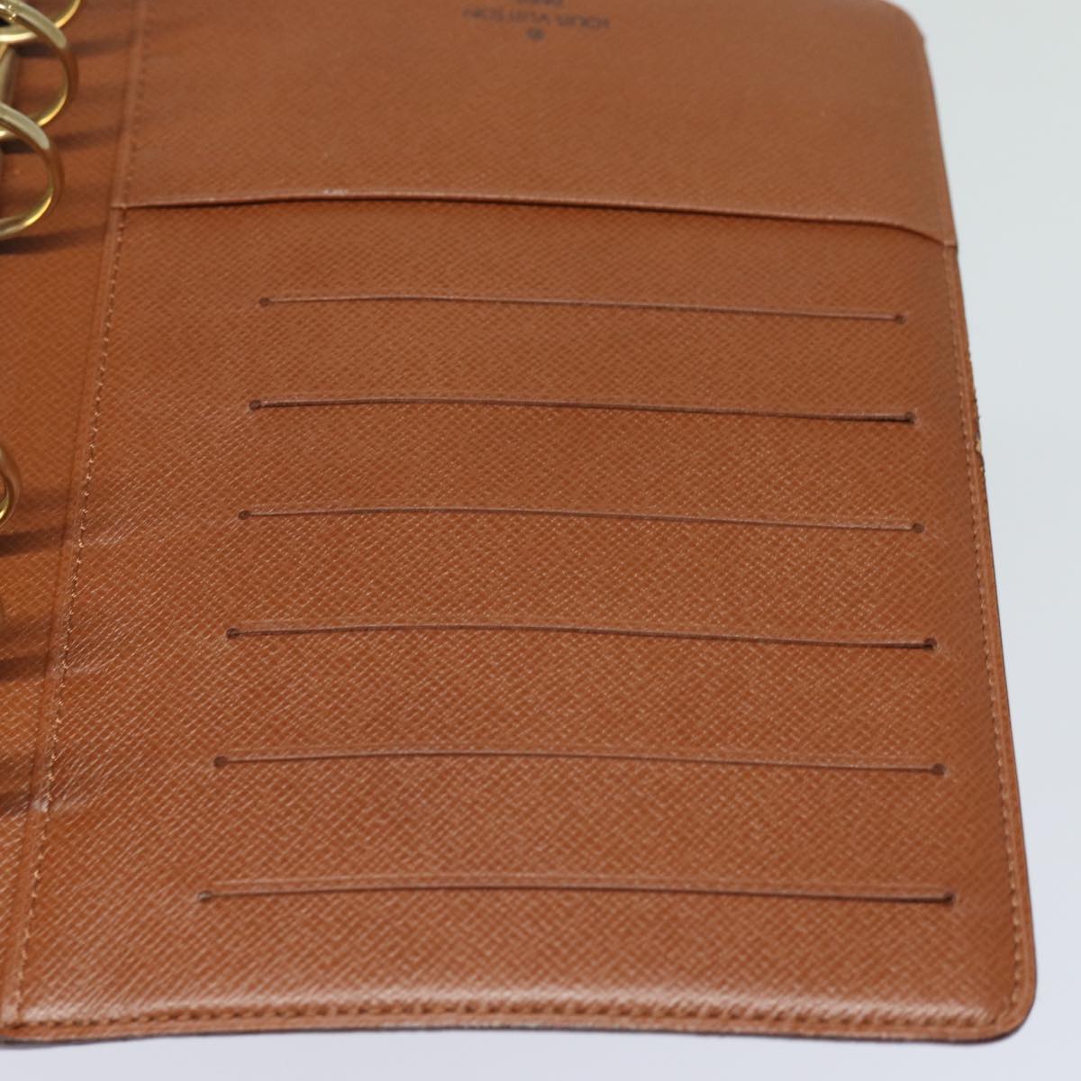 LOUIS VUITTON Monogram Agenda MM Day Planner Cover R20105 LV ar12026
