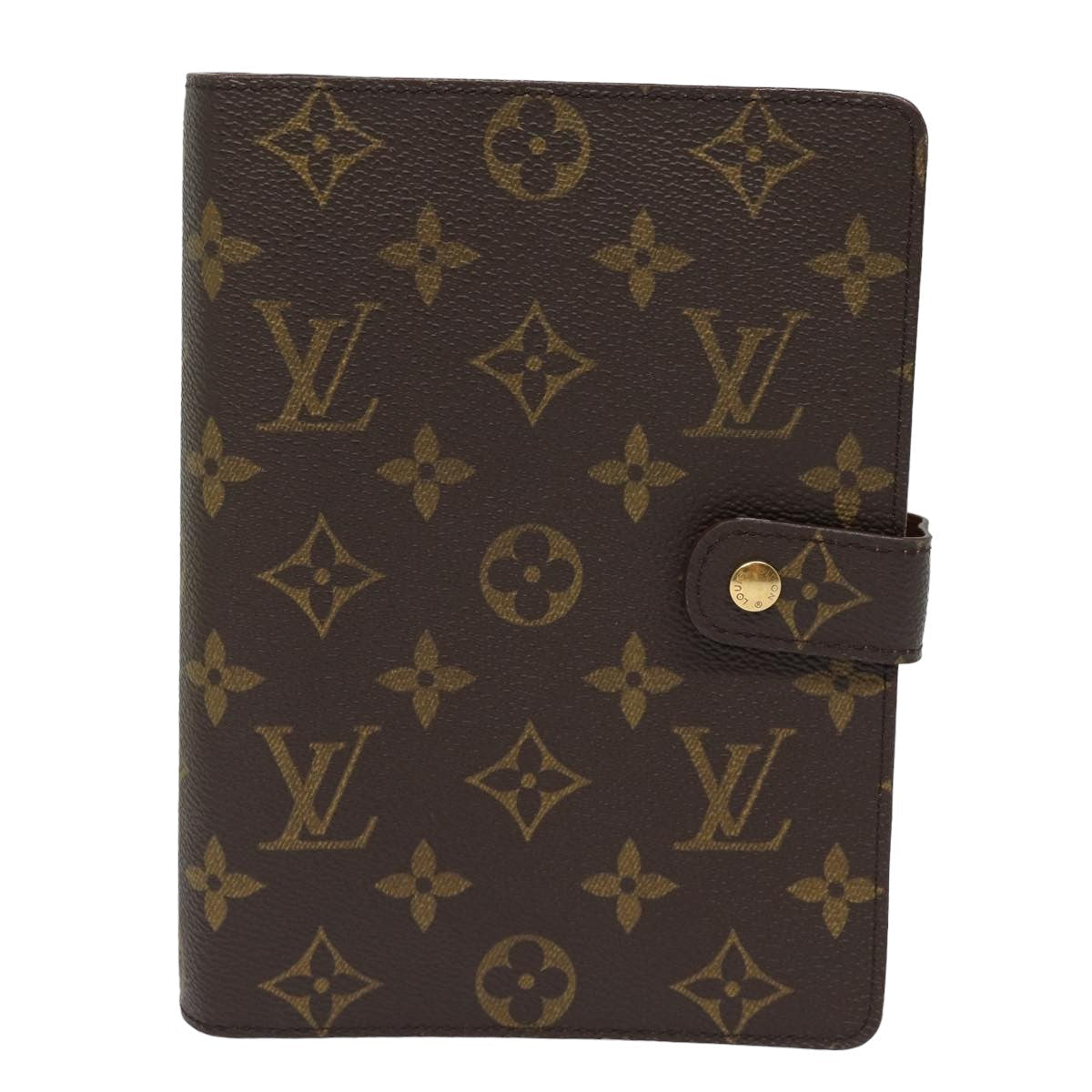 LOUIS VUITTON Monogram Agenda MM Day Planner Cover R20105 LV ar12026