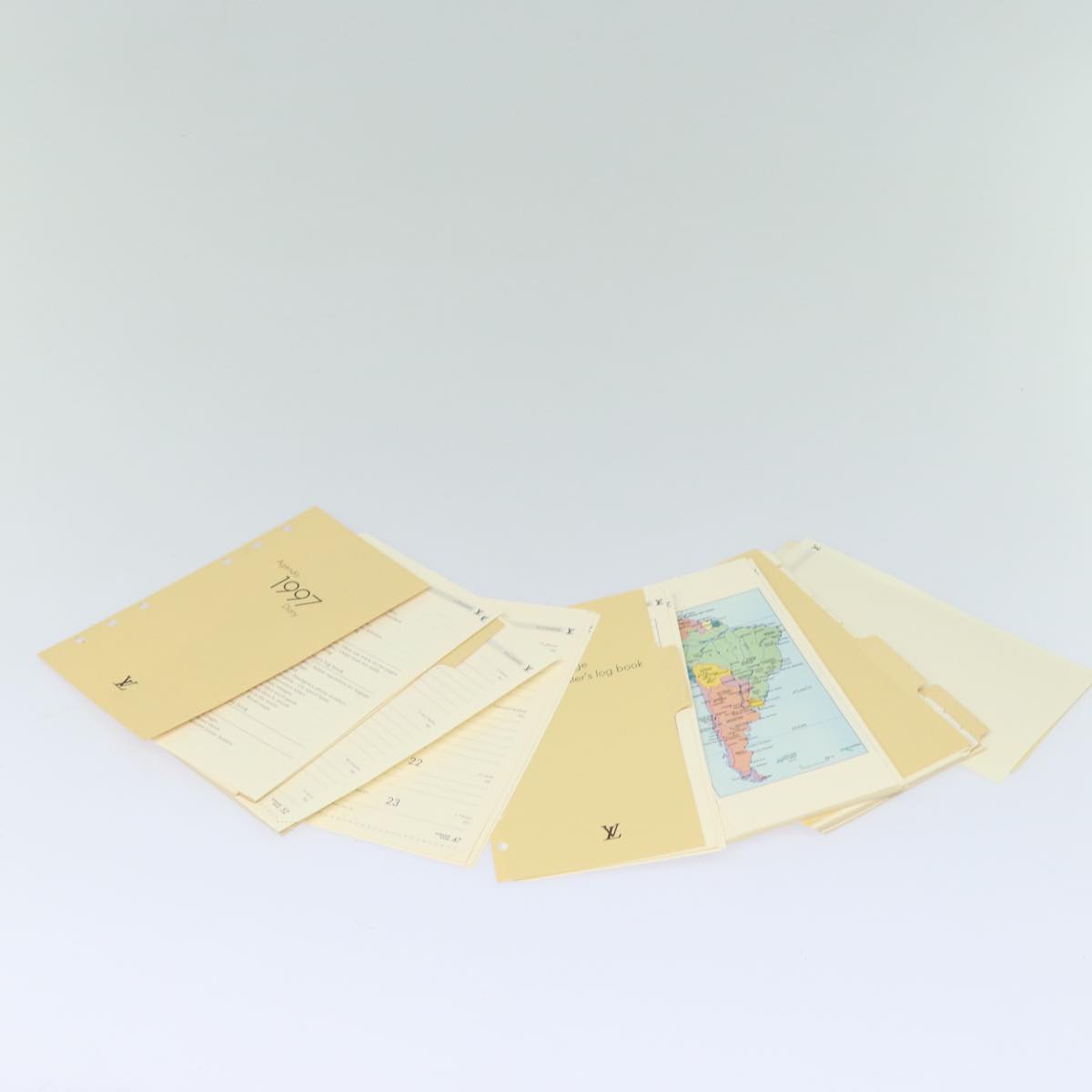 LOUIS VUITTON Monogram Agenda MM Day Planner Cover R20105 LV ar12026