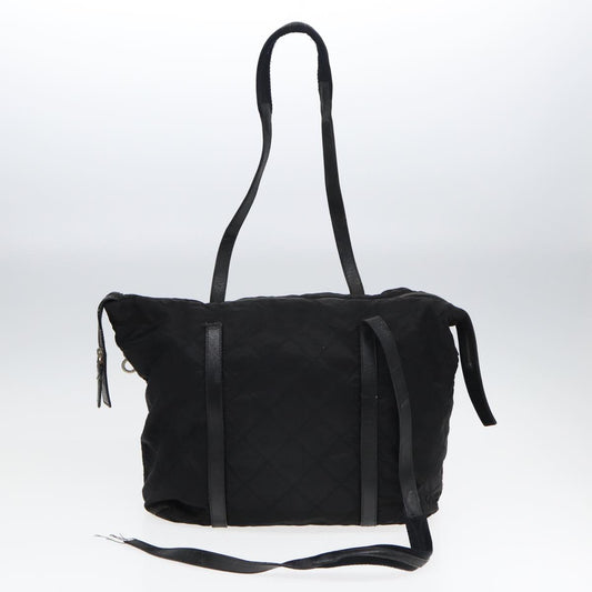 Luxury Prada Tote Bag Nylon 2Set Black Khaki  ar12029