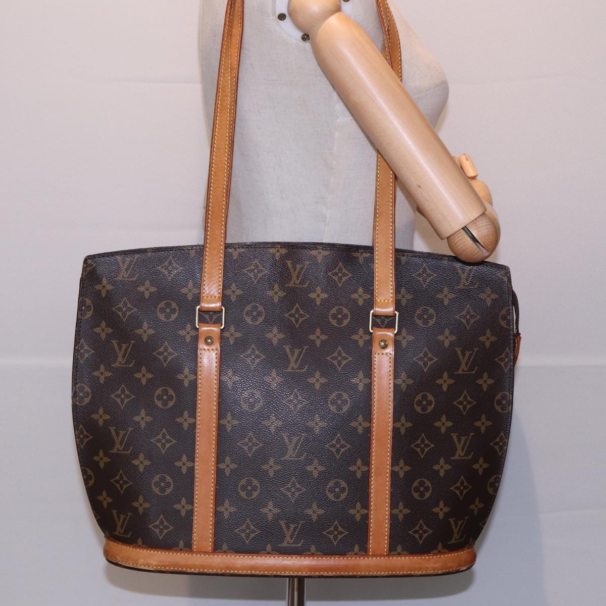 LOUIS VUITTON Monogram Babylone Tote Bag M51102 LV ar12050