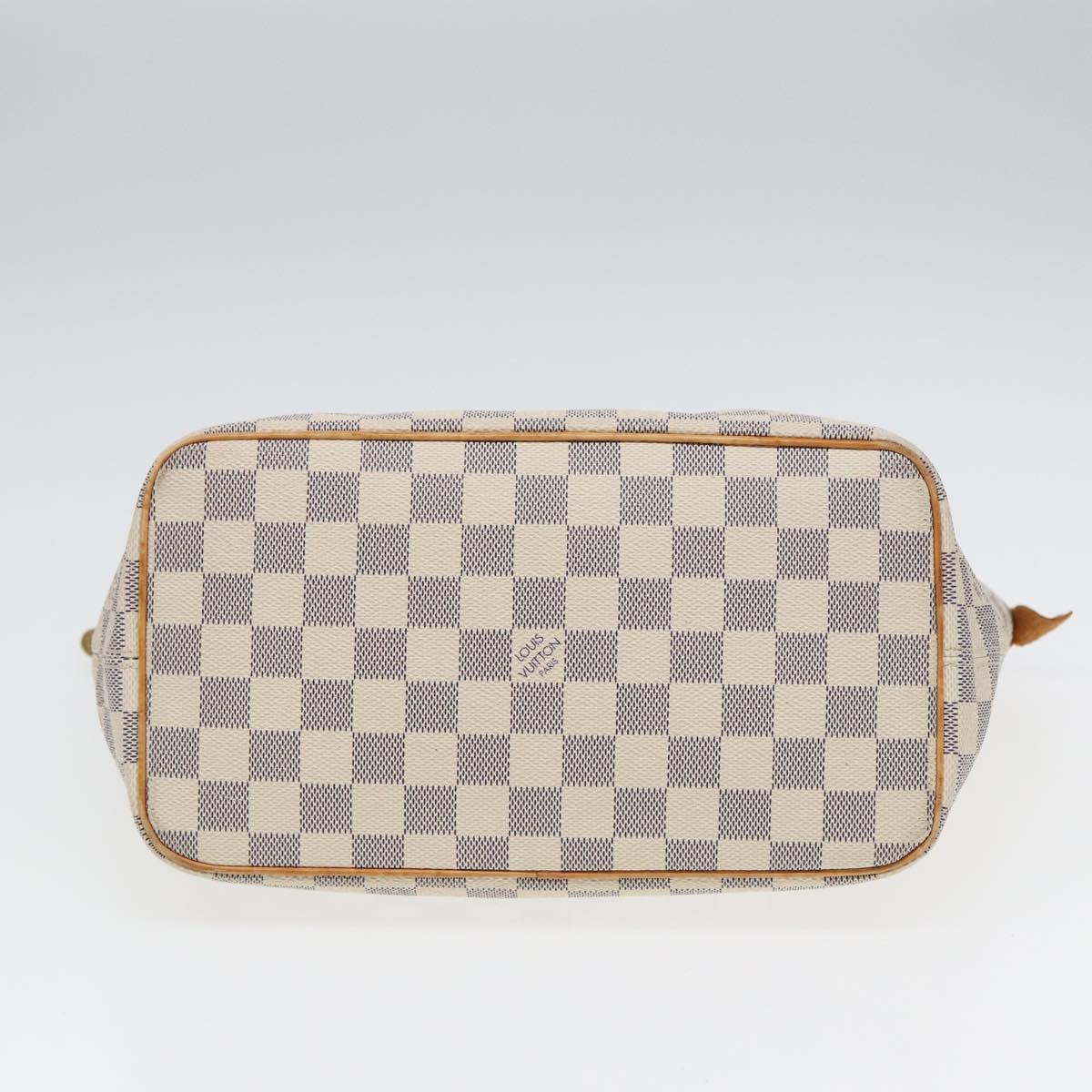 LOUIS VUITTON Damier Azur Saleya PM Tote Bag N51186 LV ar12052