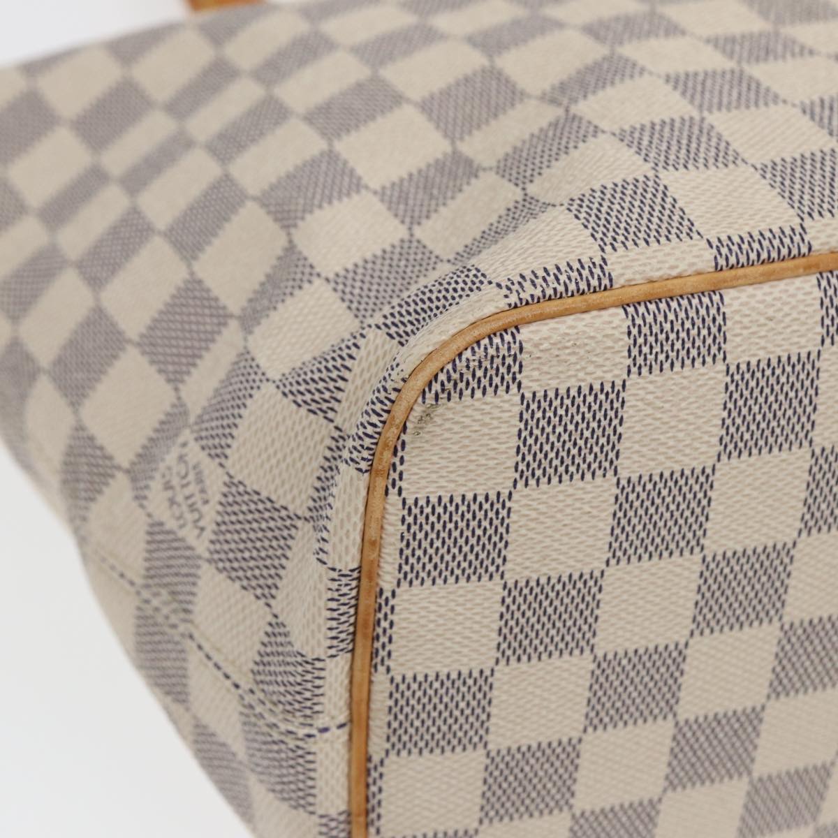 LOUIS VUITTON Damier Azur Saleya PM Tote Bag N51186 LV ar12052