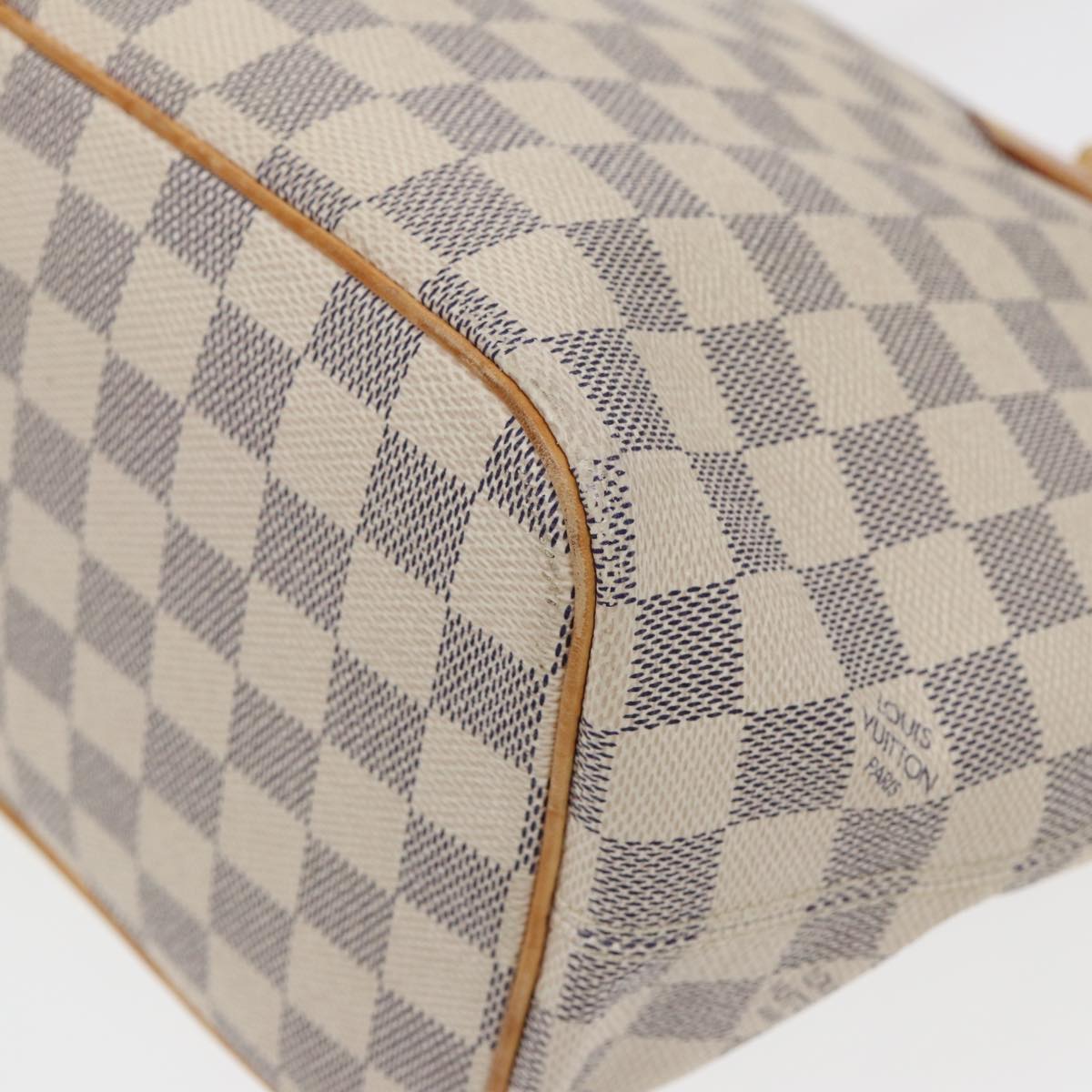 LOUIS VUITTON Damier Azur Saleya PM Tote Bag N51186 LV ar12052