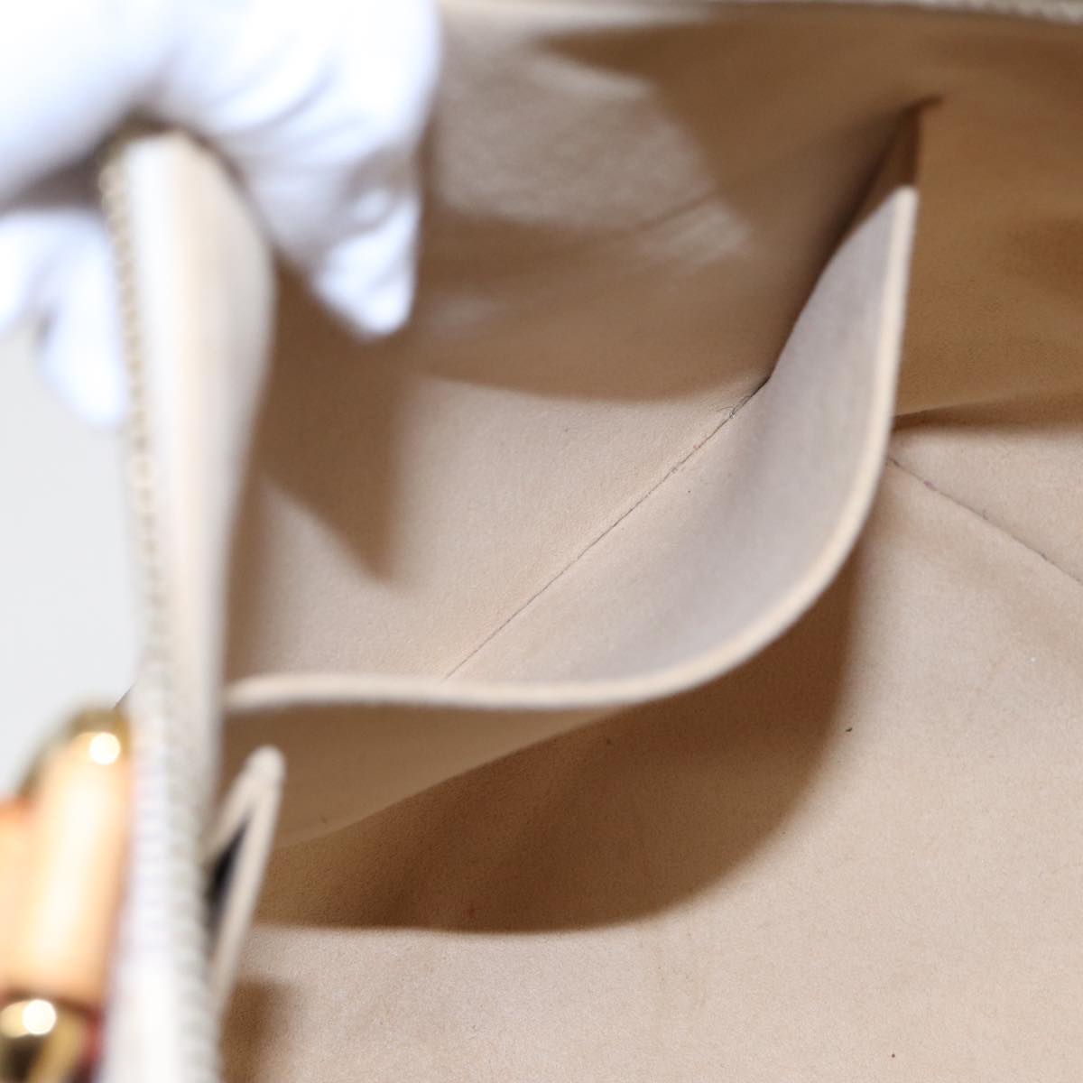 LOUIS VUITTON Damier Azur Saleya PM Tote Bag N51186 LV ar12052