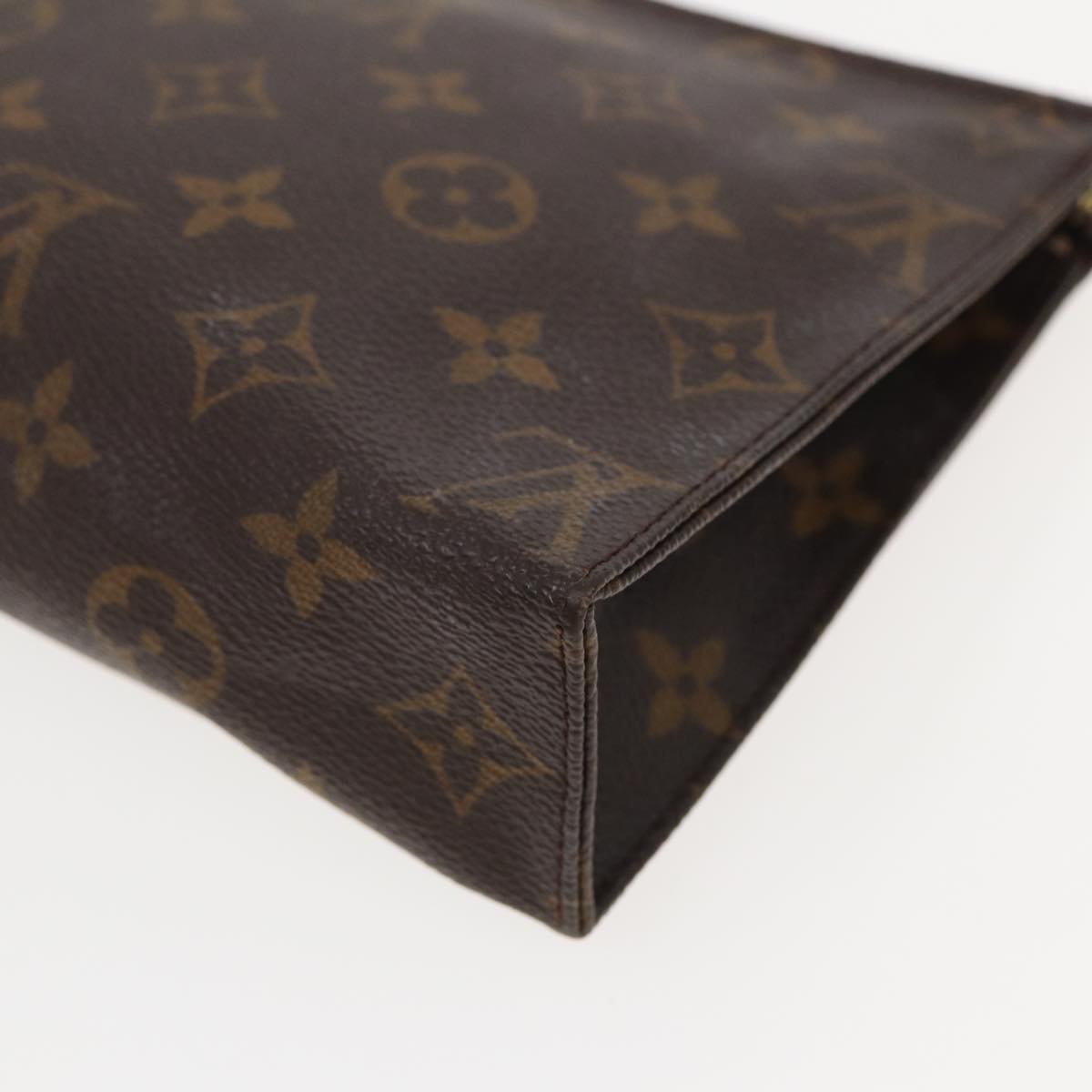 LOUIS VUITTON Monogram Poche Toilette 19 Pouch M47544 LV ar12065
