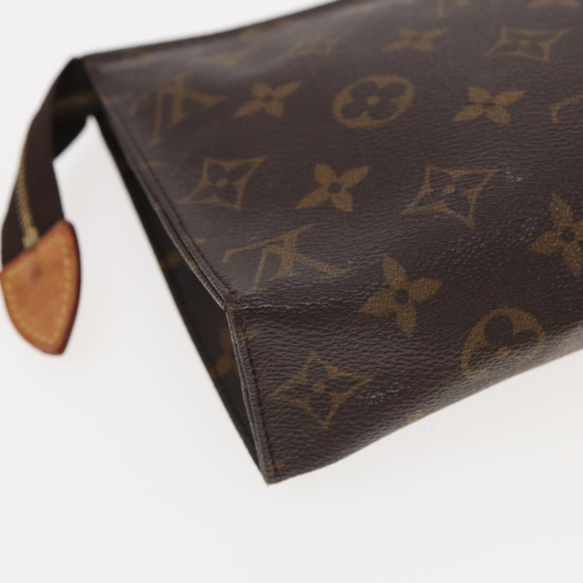 LOUIS VUITTON Monogram Poche Toilette 19 Pouch M47544 LV ar12065