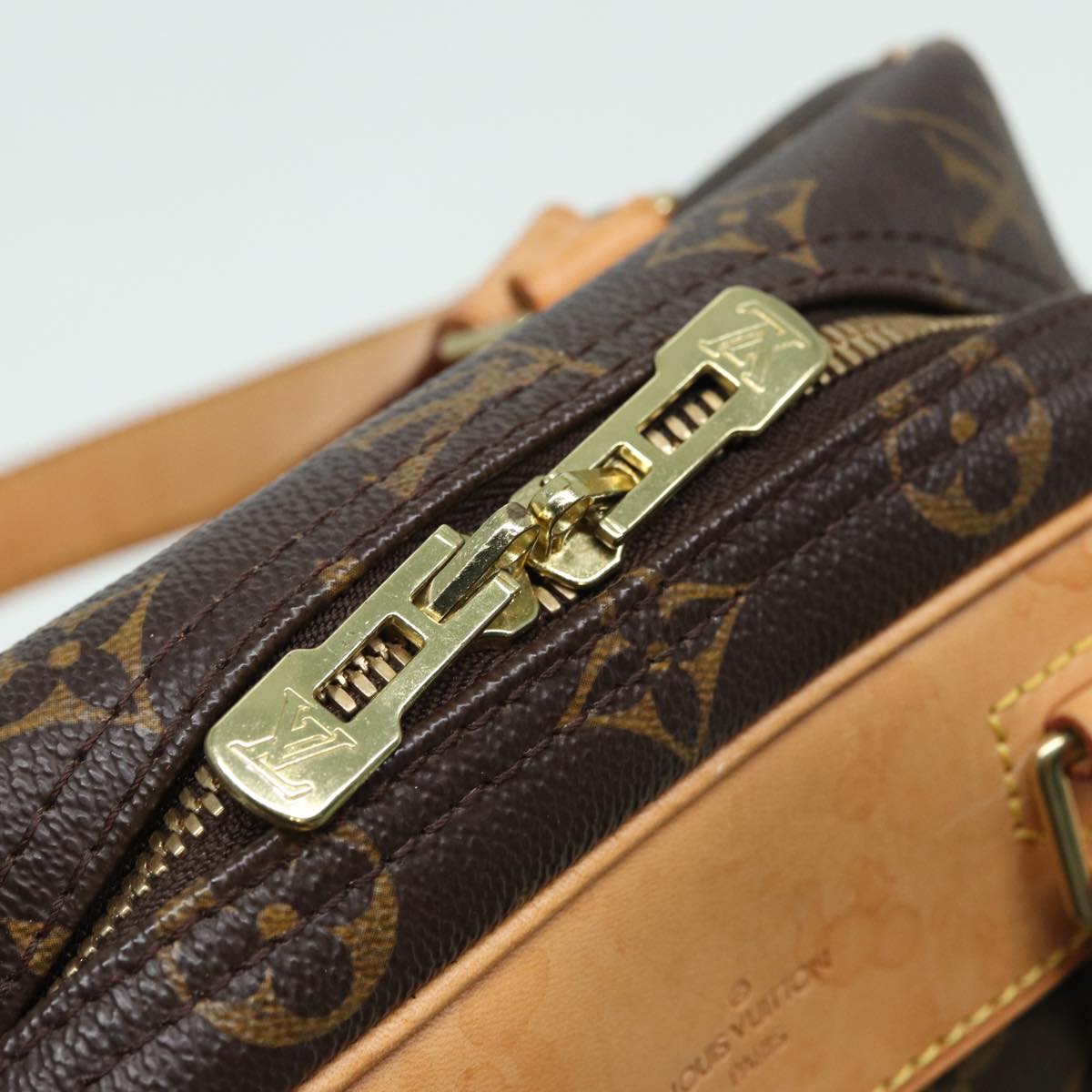 LOUIS VUITTON Monogram Excursion Hand Bag M41450 LV ar12084
