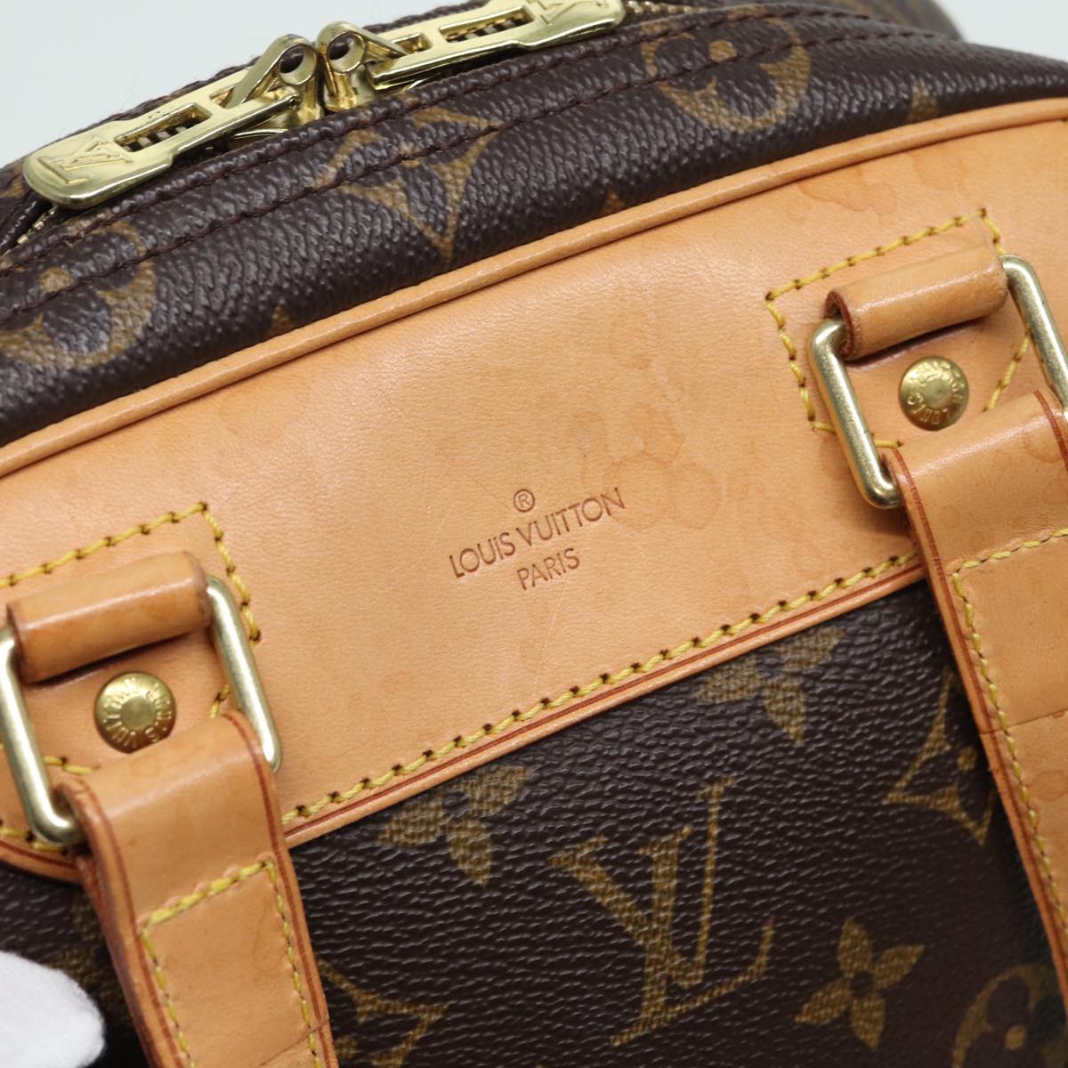 LOUIS VUITTON Monogram Excursion Hand Bag M41450 LV ar12084