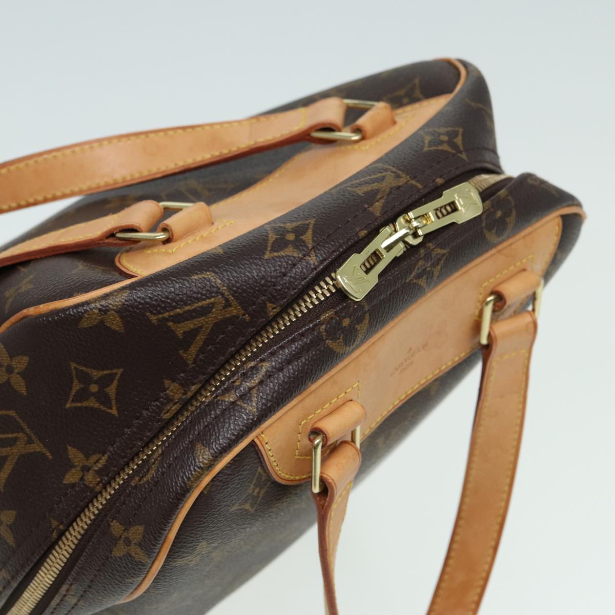 LOUIS VUITTON Monogram Excursion Hand Bag M41450 LV ar12084
