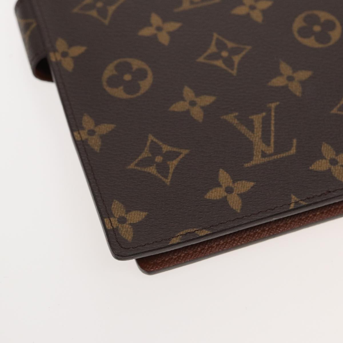 LOUIS VUITTON Monogram Agenda GM Day Planner Cover R20006 LV ar12092