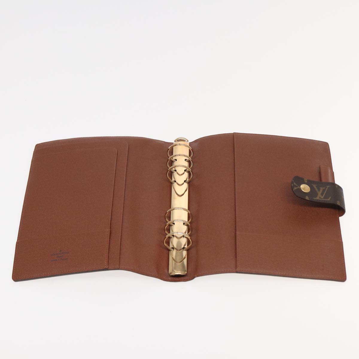 LOUIS VUITTON Monogram Agenda GM Day Planner Cover R20006 LV ar12092