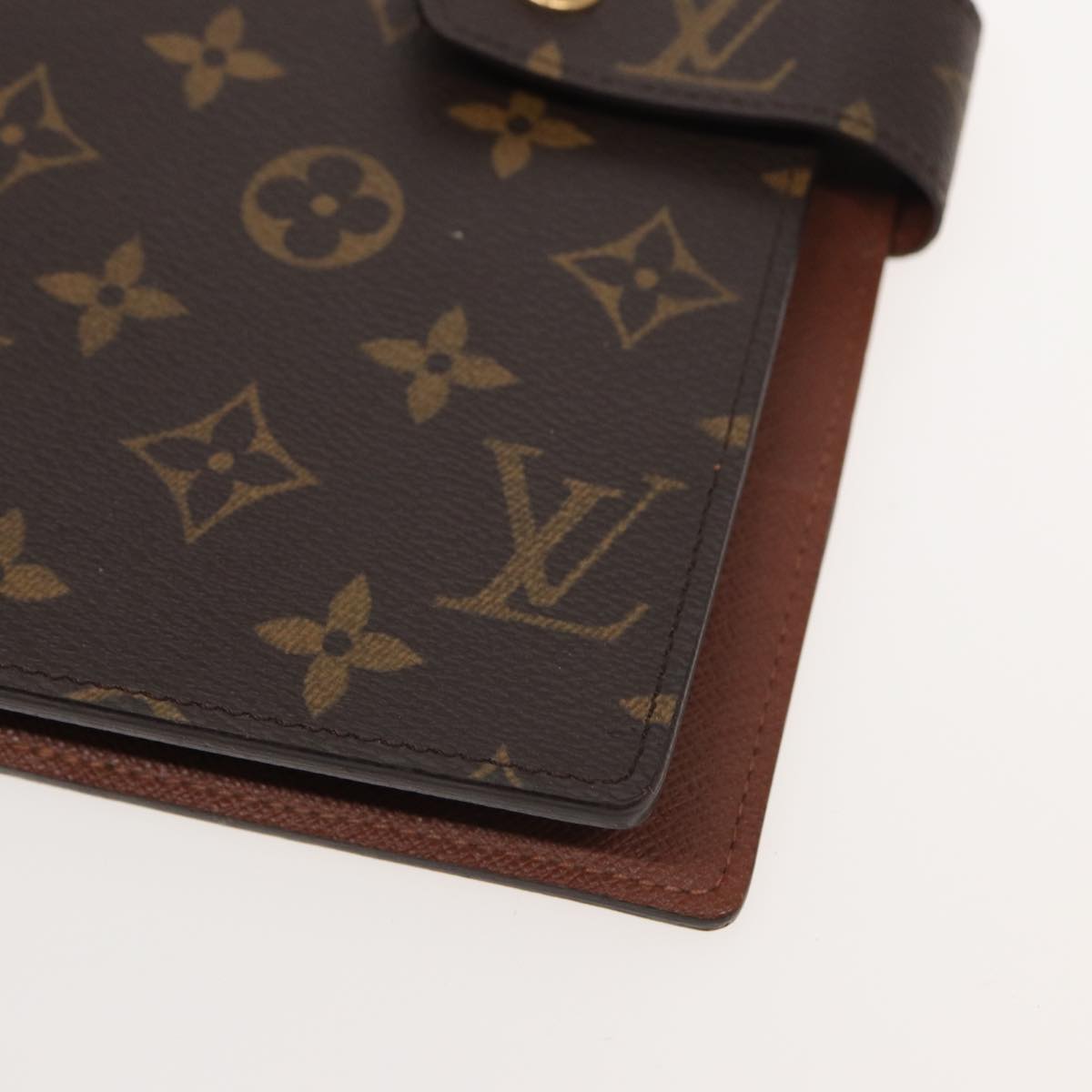 LOUIS VUITTON Monogram Agenda GM Day Planner Cover R20006 LV ar12092