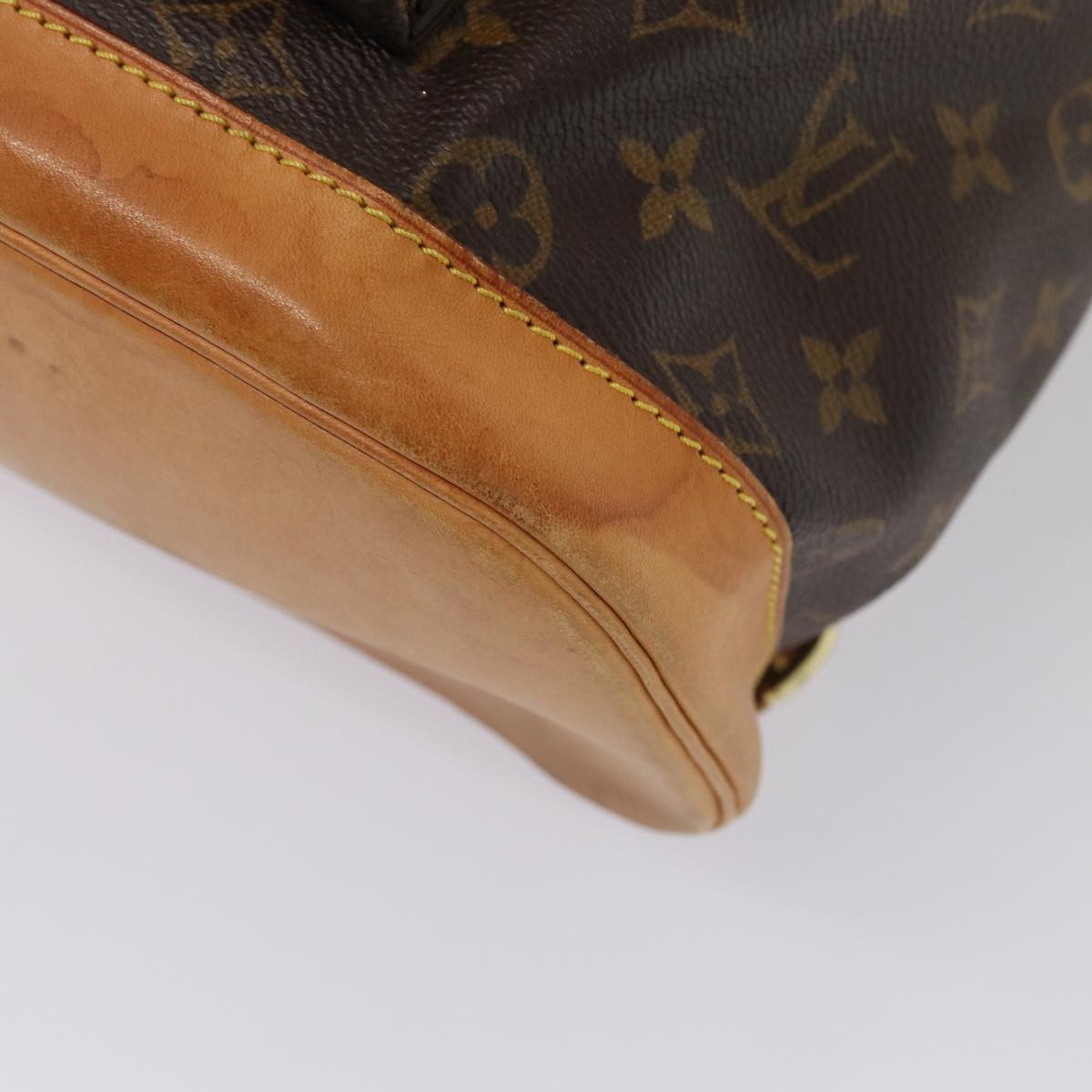 LOUIS VUITTON Monogram Montsouris GM Backpack M51135 LV ar12104