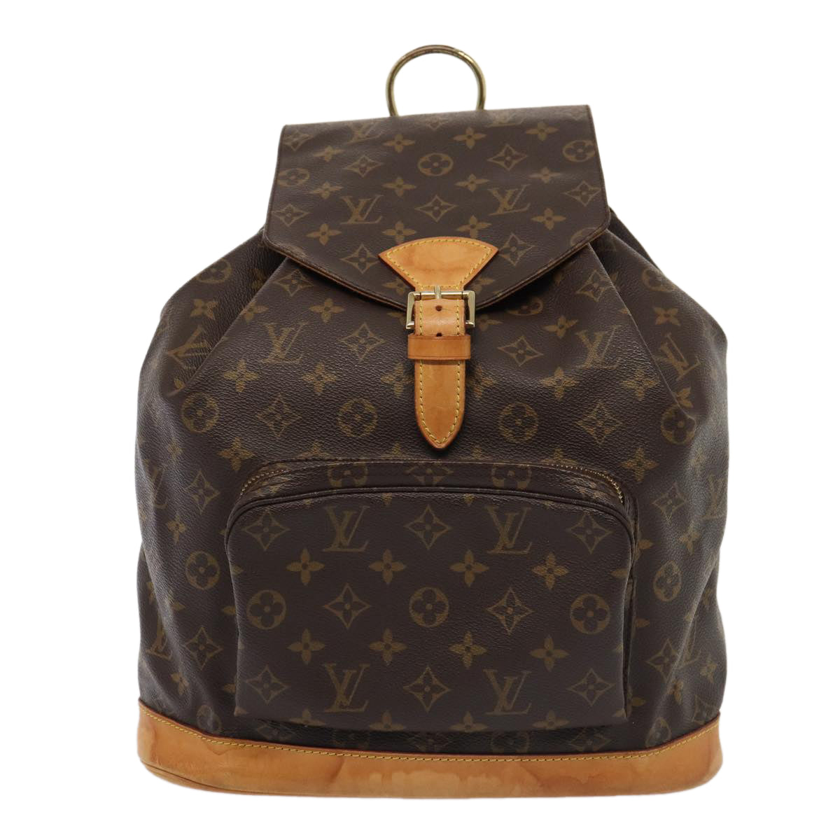 LOUIS VUITTON Monogram Montsouris GM Backpack M51135 LV ar12104