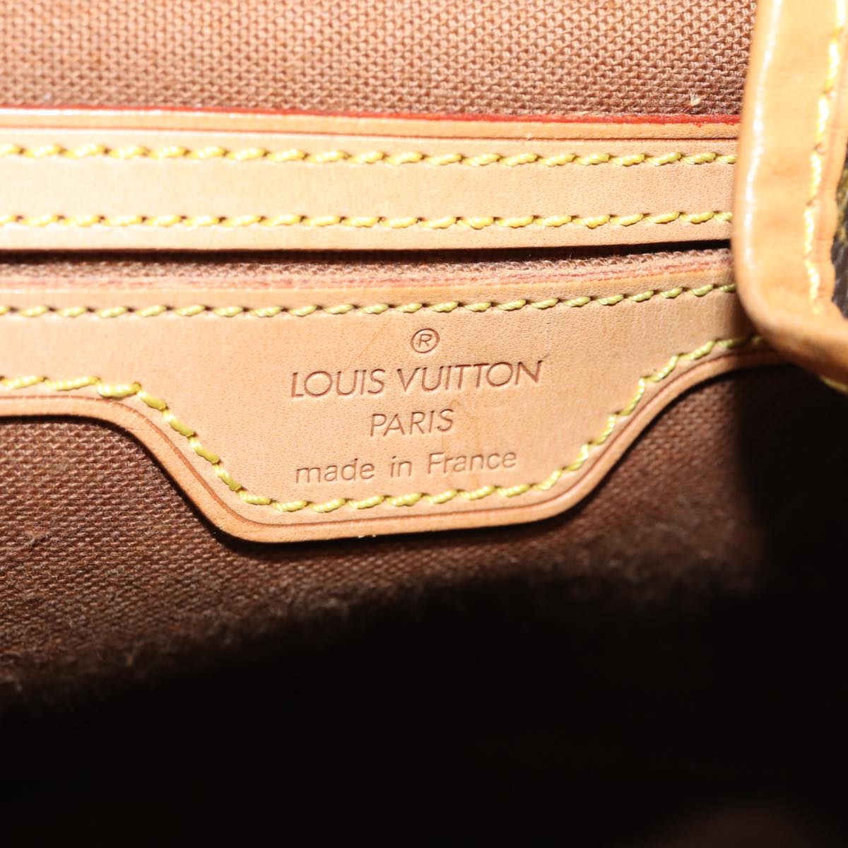 LOUIS VUITTON Monogram Montsouris GM Backpack M51135 LV ar12104