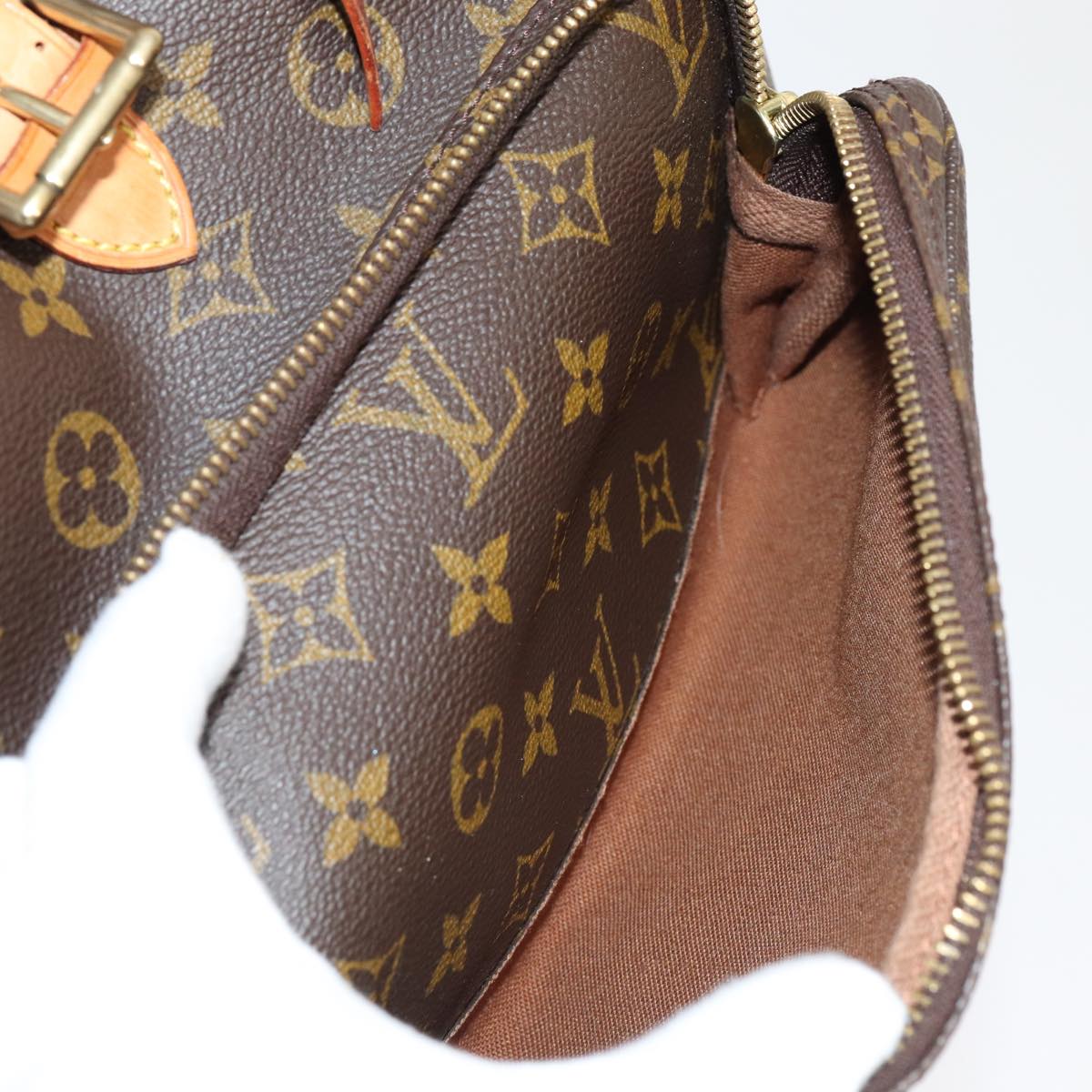 LOUIS VUITTON Monogram Montsouris GM Backpack M51135 LV ar12104