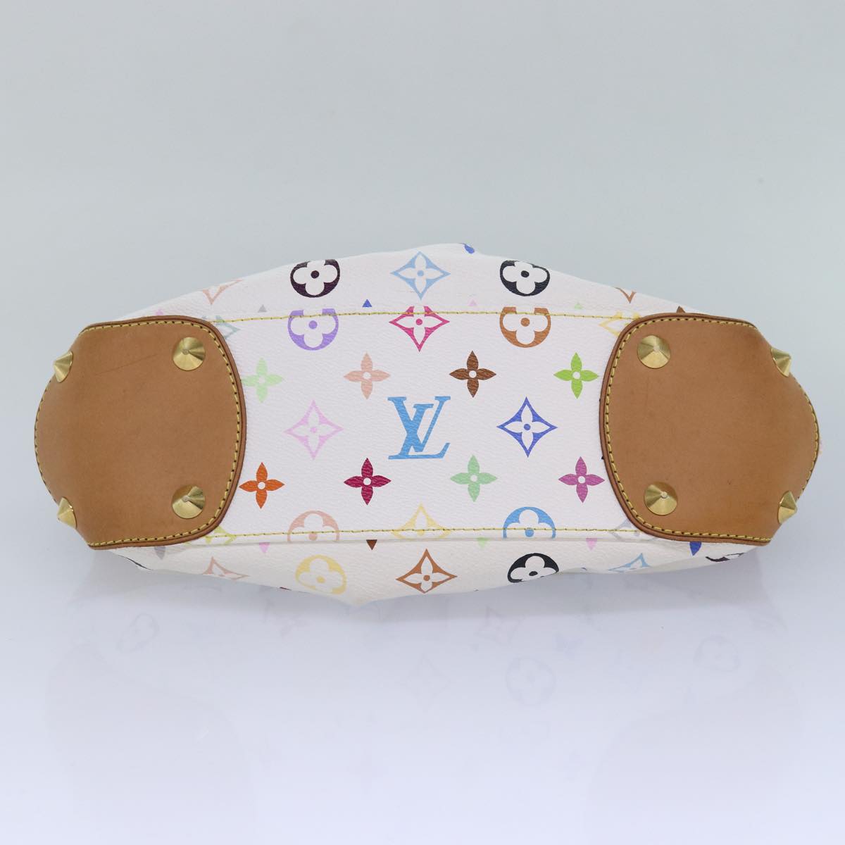LOUIS VUITTON Monogram Multicolor Judy PM Bag White M40257 LV ar12108A