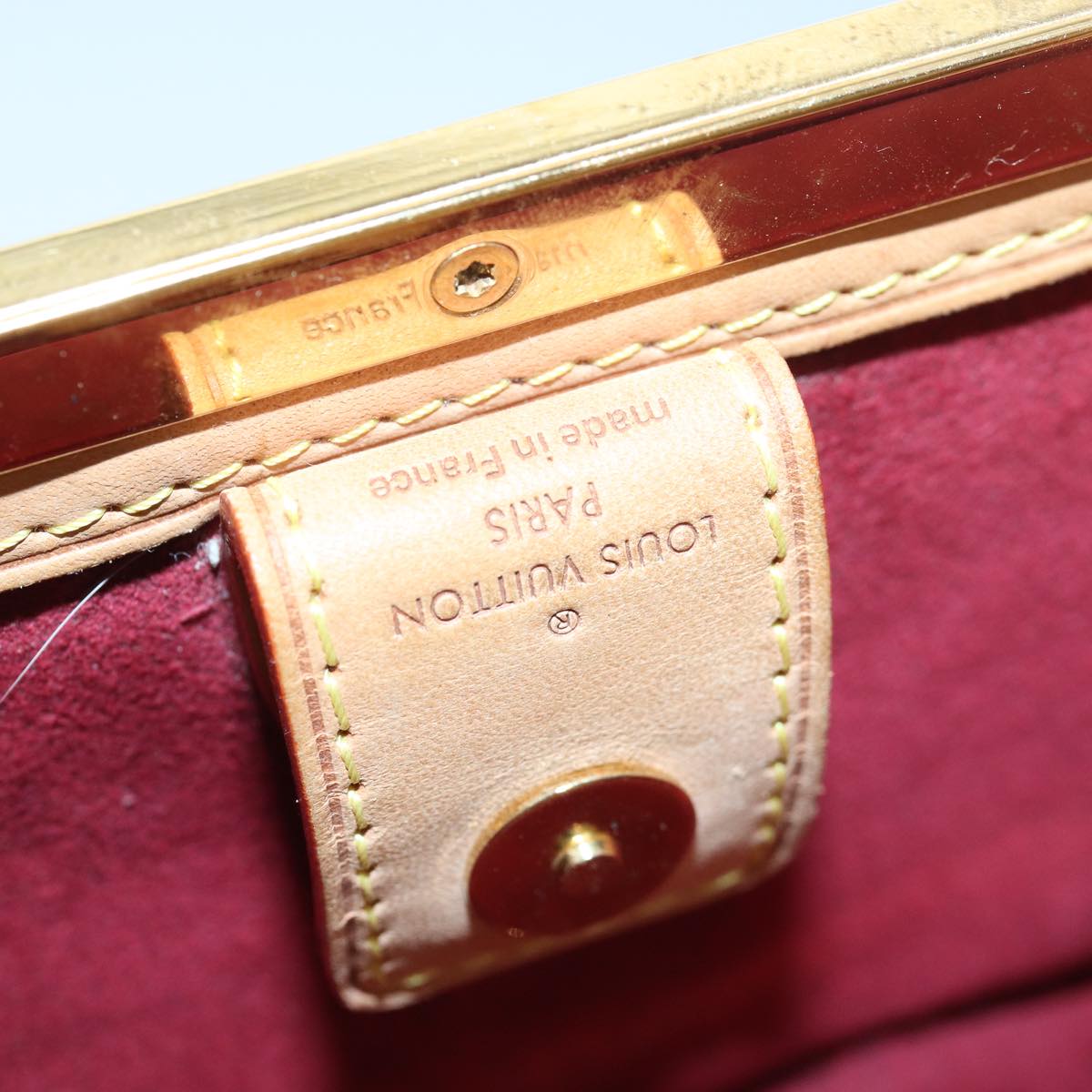 LOUIS VUITTON Monogram Multicolor Judy PM Bag White M40257 LV ar12108A