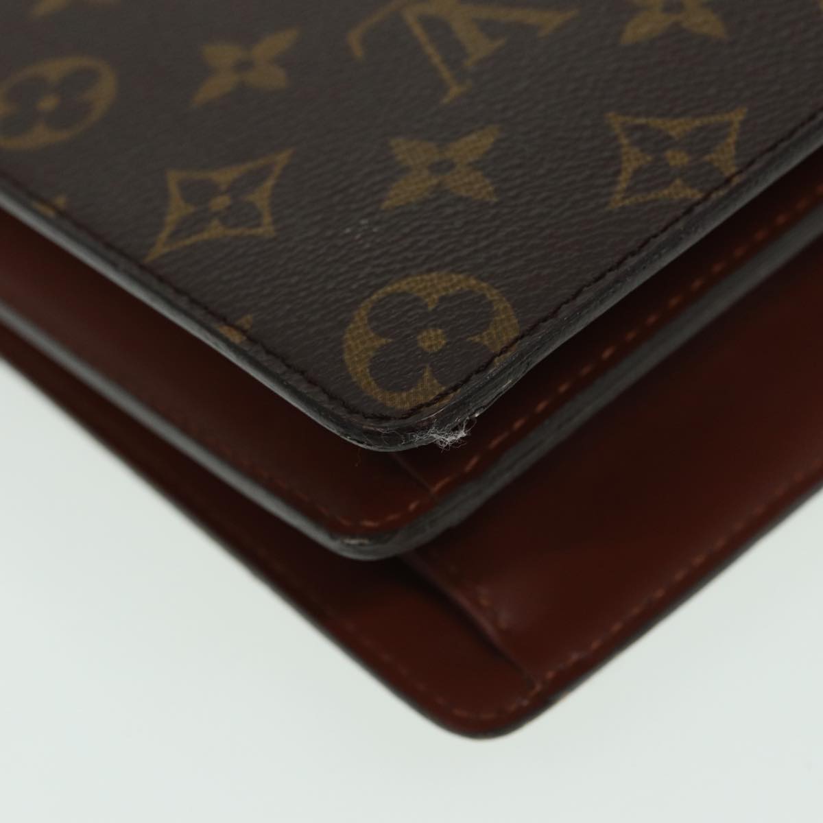 LOUIS VUITTON Monogram Concorde Hand Bag M51190 LV ar12123