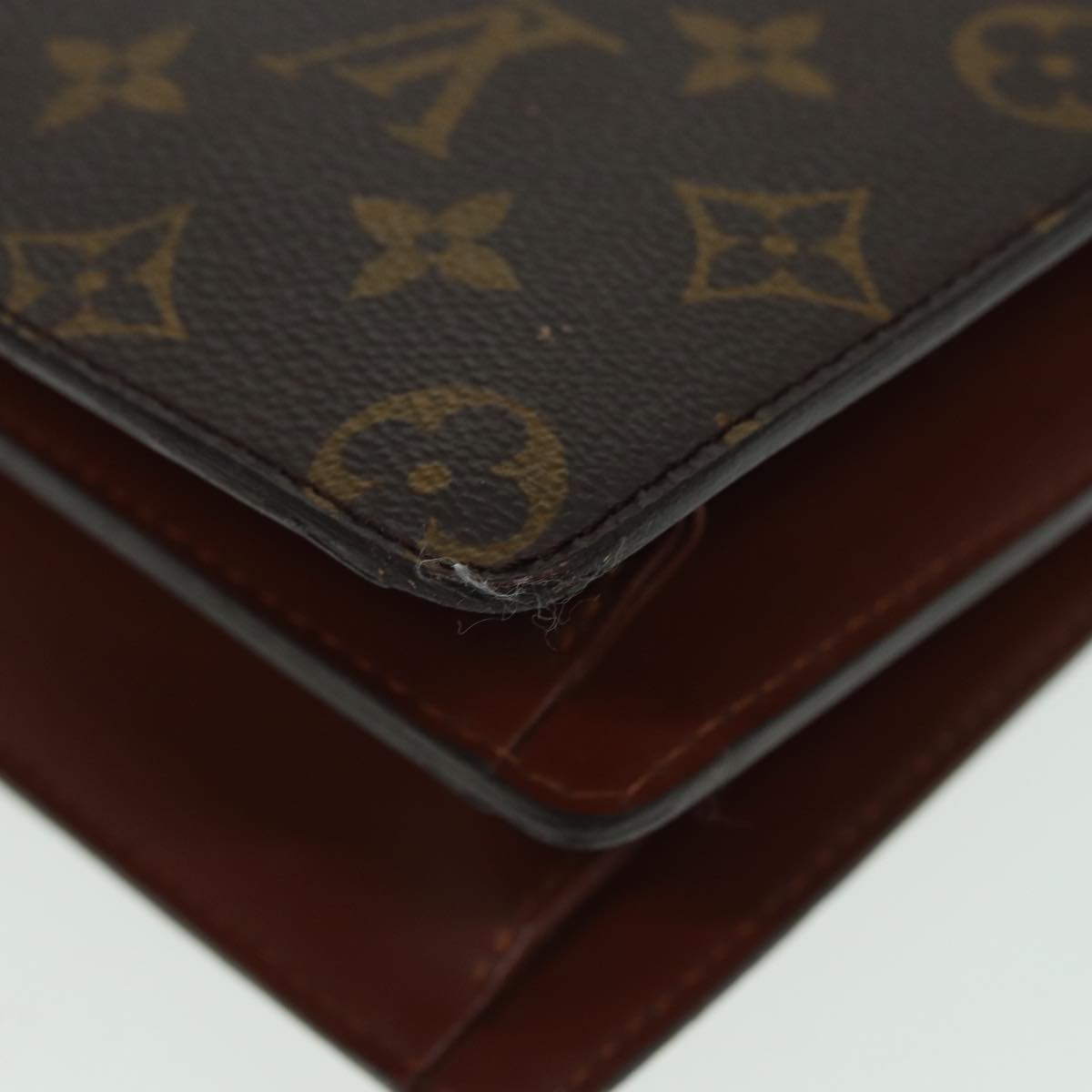 LOUIS VUITTON Monogram Concorde Hand Bag M51190 LV ar12123