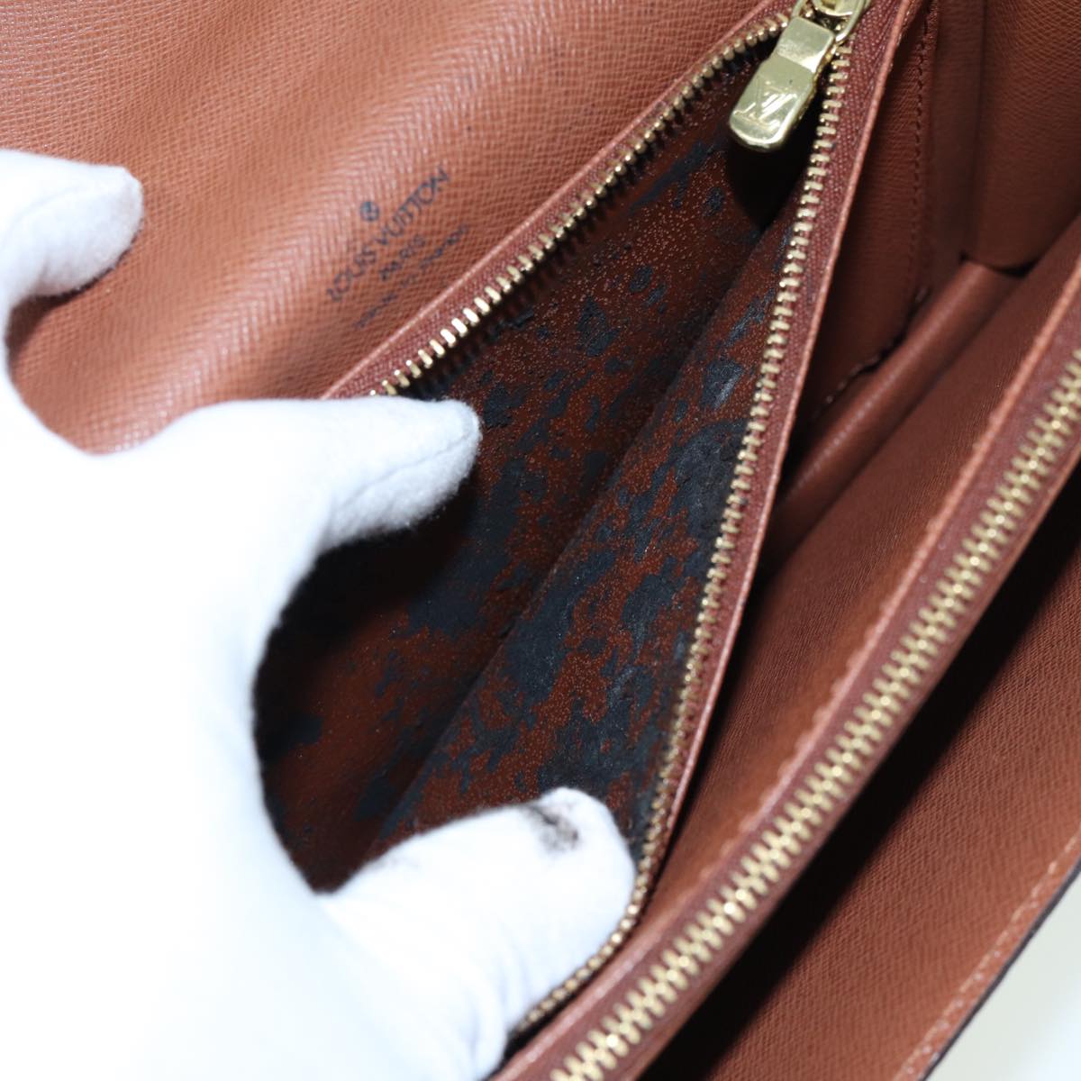 LOUIS VUITTON Monogram Concorde Hand Bag M51190 LV ar12123