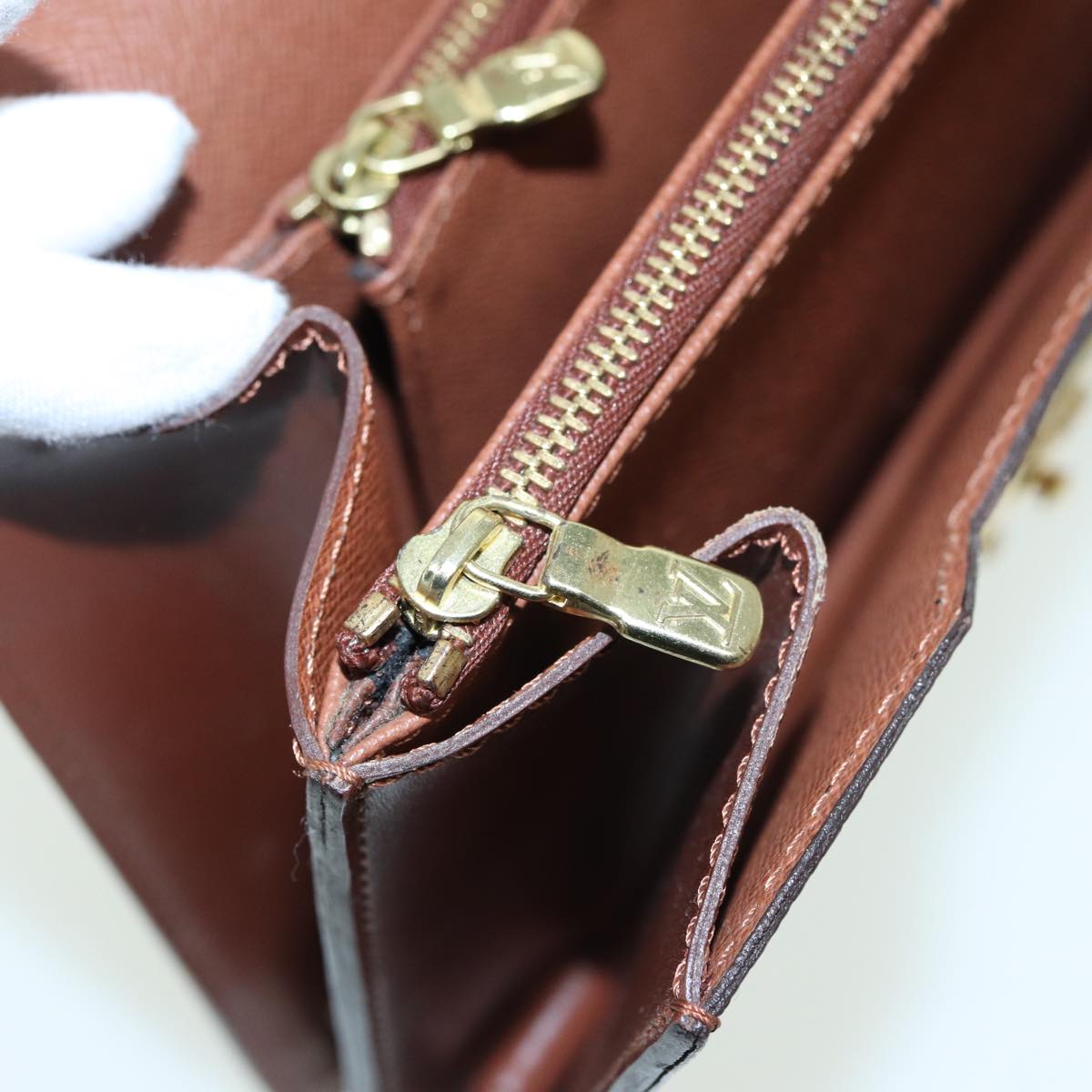 LOUIS VUITTON Monogram Concorde Hand Bag M51190 LV ar12123