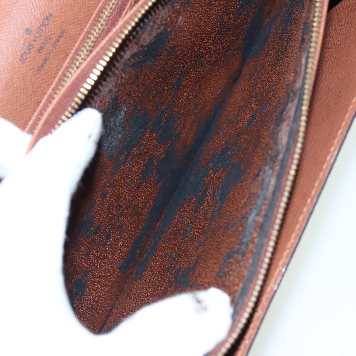 LOUIS VUITTON Monogram Concorde Hand Bag M51190 LV ar12123