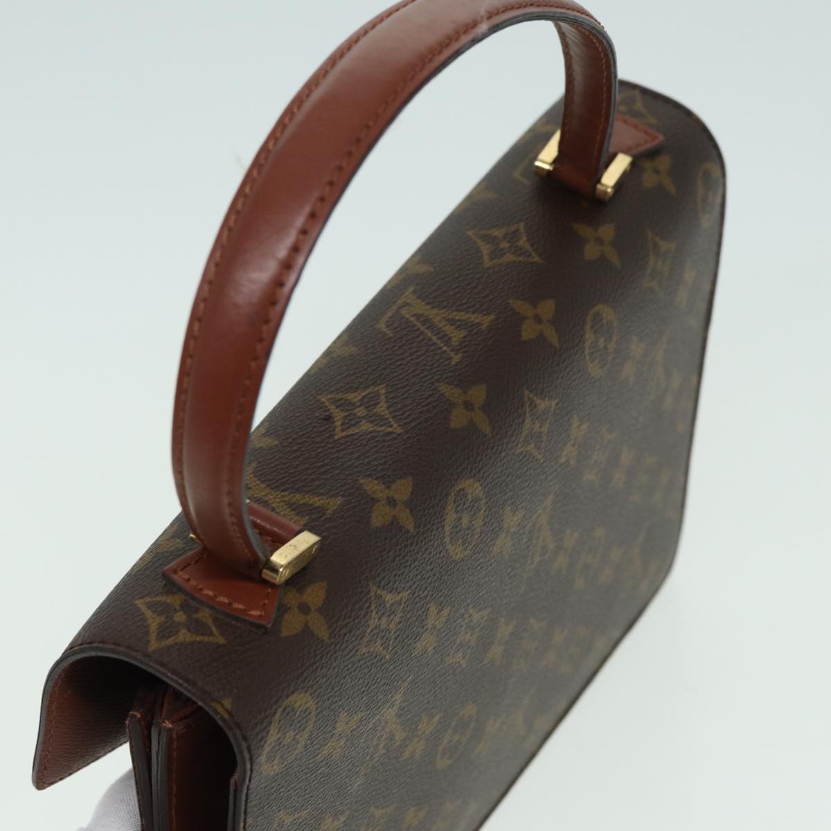 LOUIS VUITTON Monogram Concorde Hand Bag M51190 LV ar12123