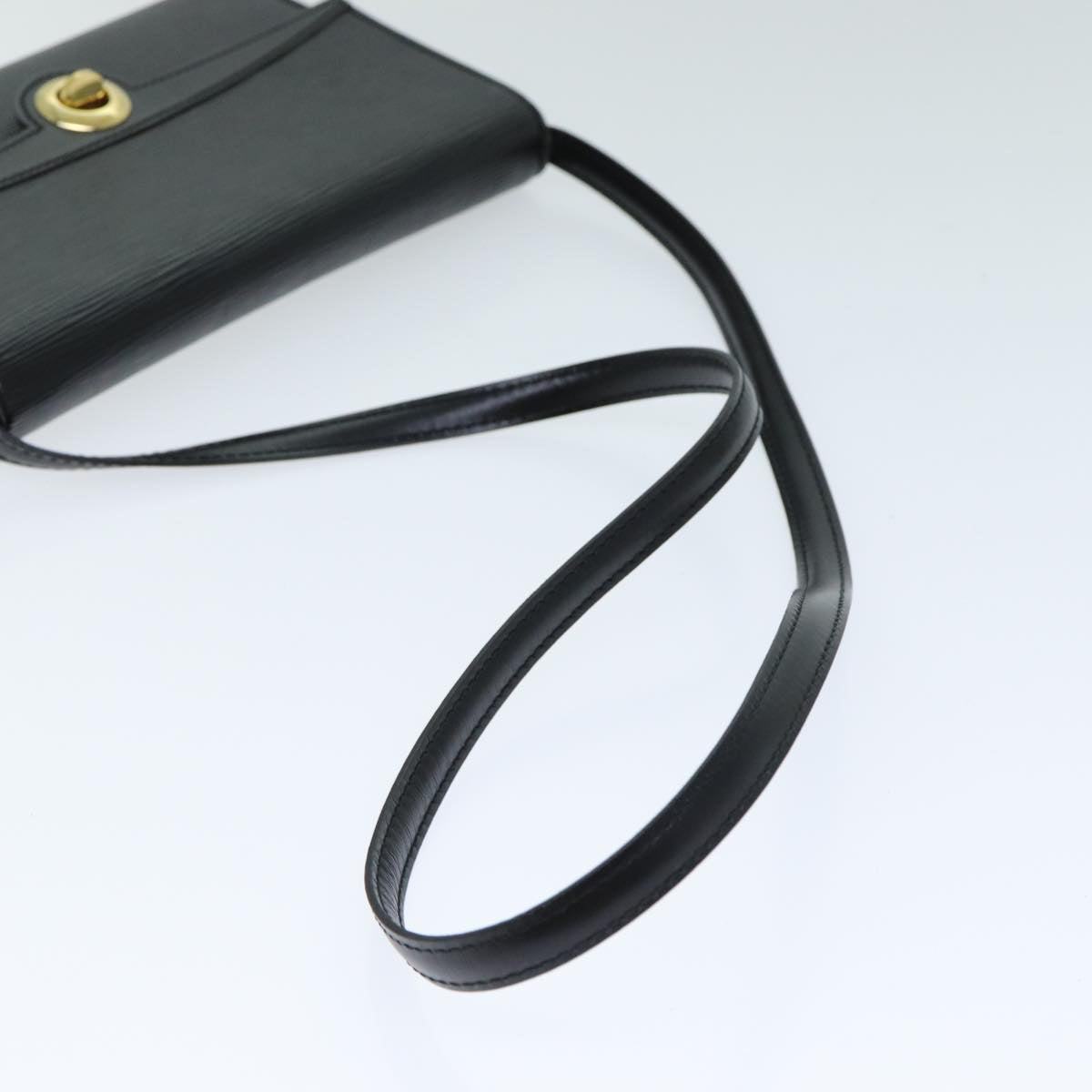 LOUIS VUITTON Epi Clutch Arsch Shoulder Bag 2way Black M52572 LV ar12129