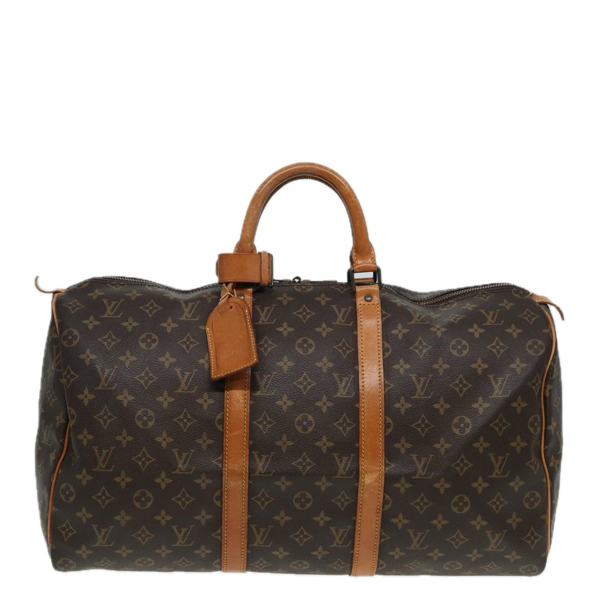 LOUIS VUITTON Monogram Keepall 50 Boston Bag M41426 LV ar12132