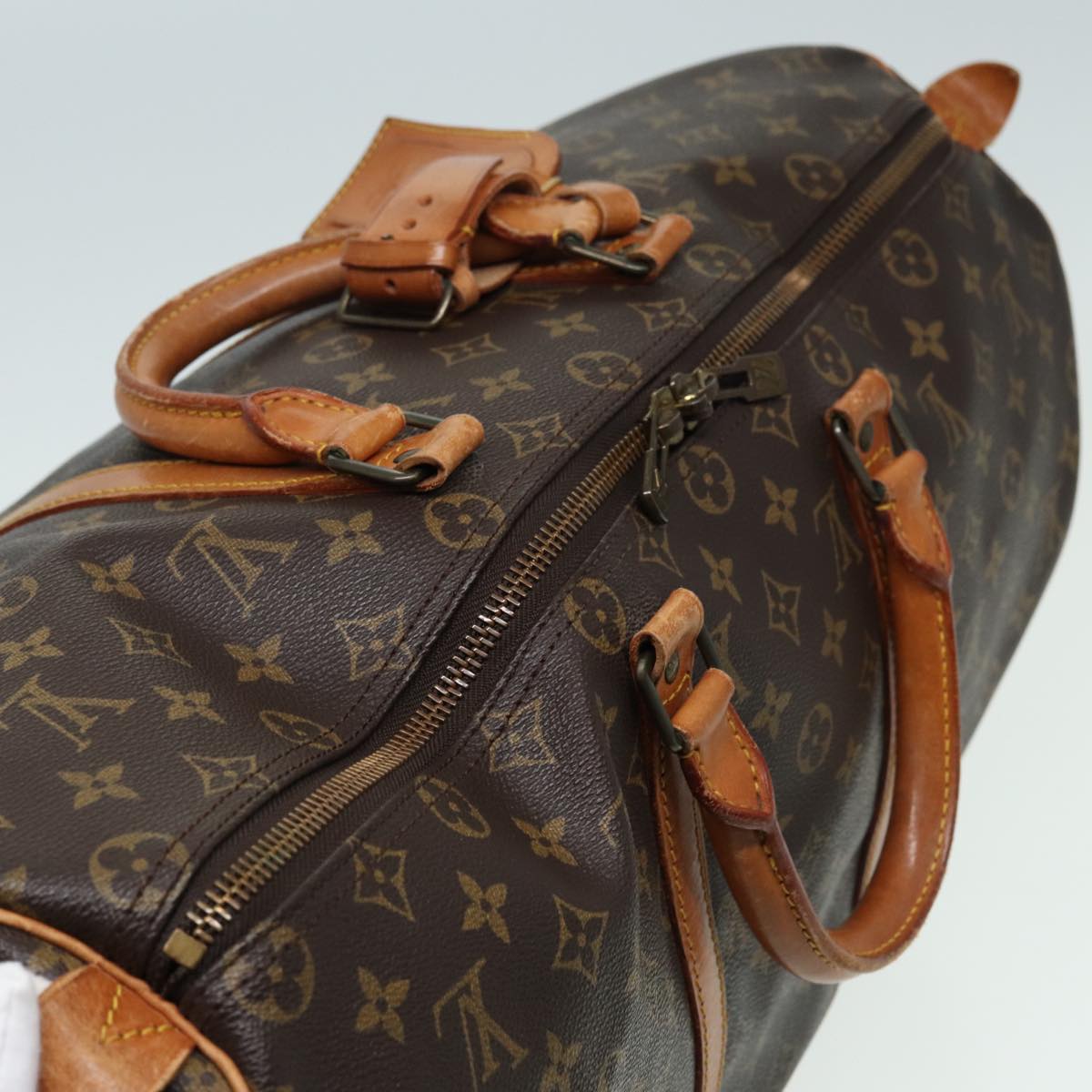 LOUIS VUITTON Monogram Keepall 50 Boston Bag M41426 LV ar12132