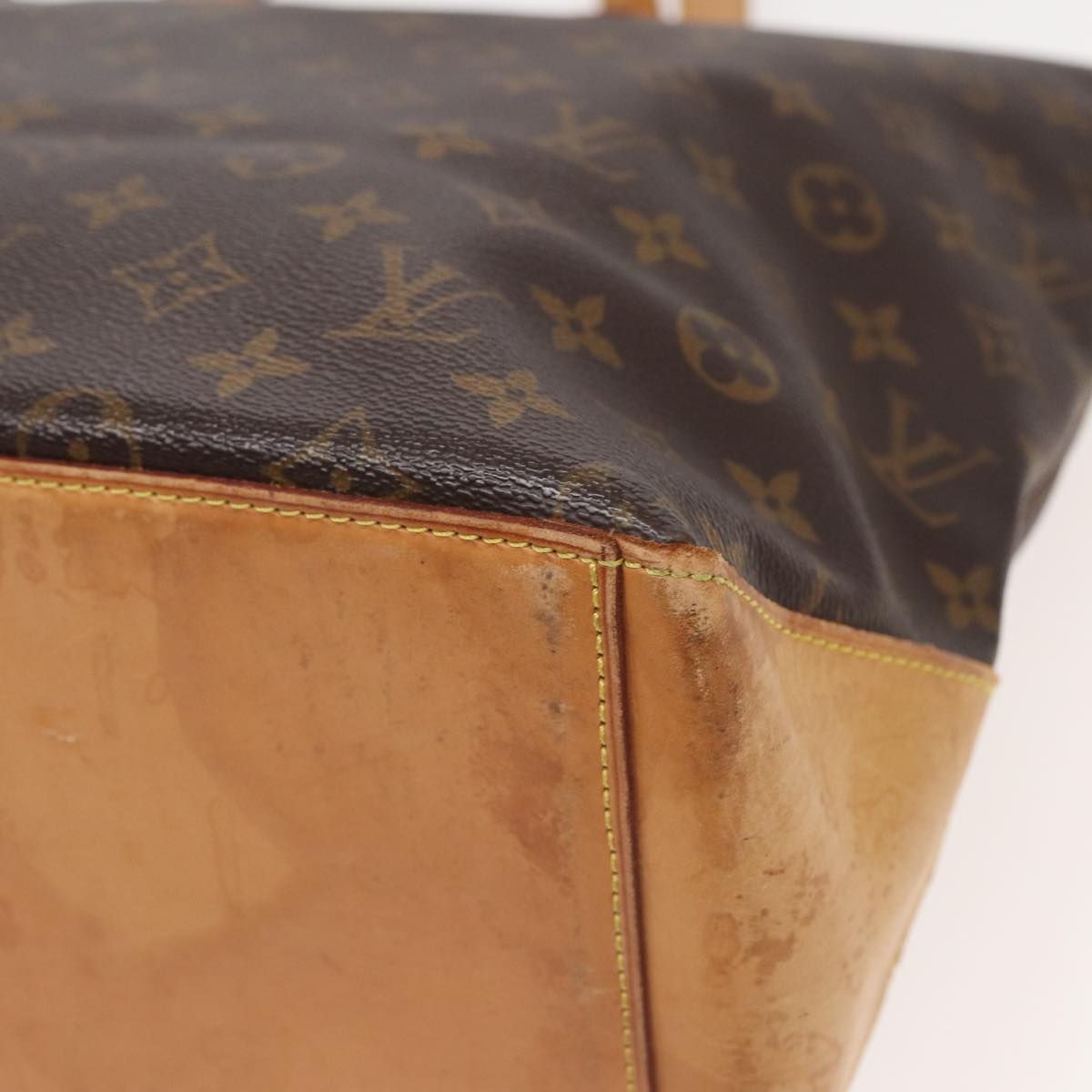 LOUIS VUITTON Monogram Cabas Mezzo Tote Bag M51151 LV ar12138