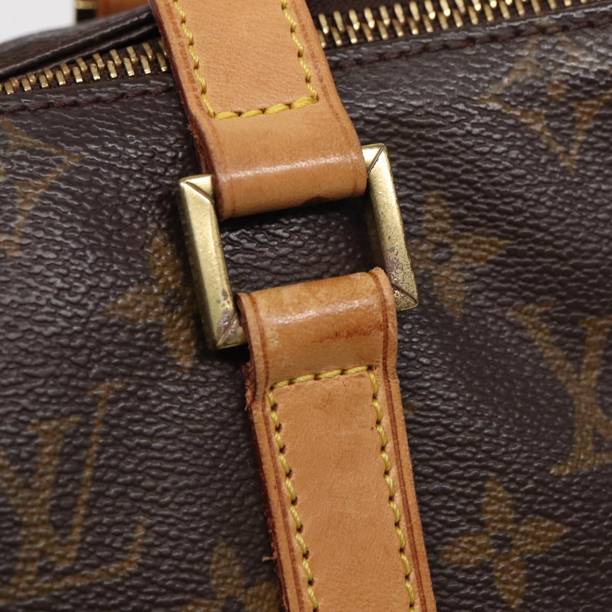 LOUIS VUITTON Monogram Cabas Mezzo Tote Bag M51151 LV ar12138