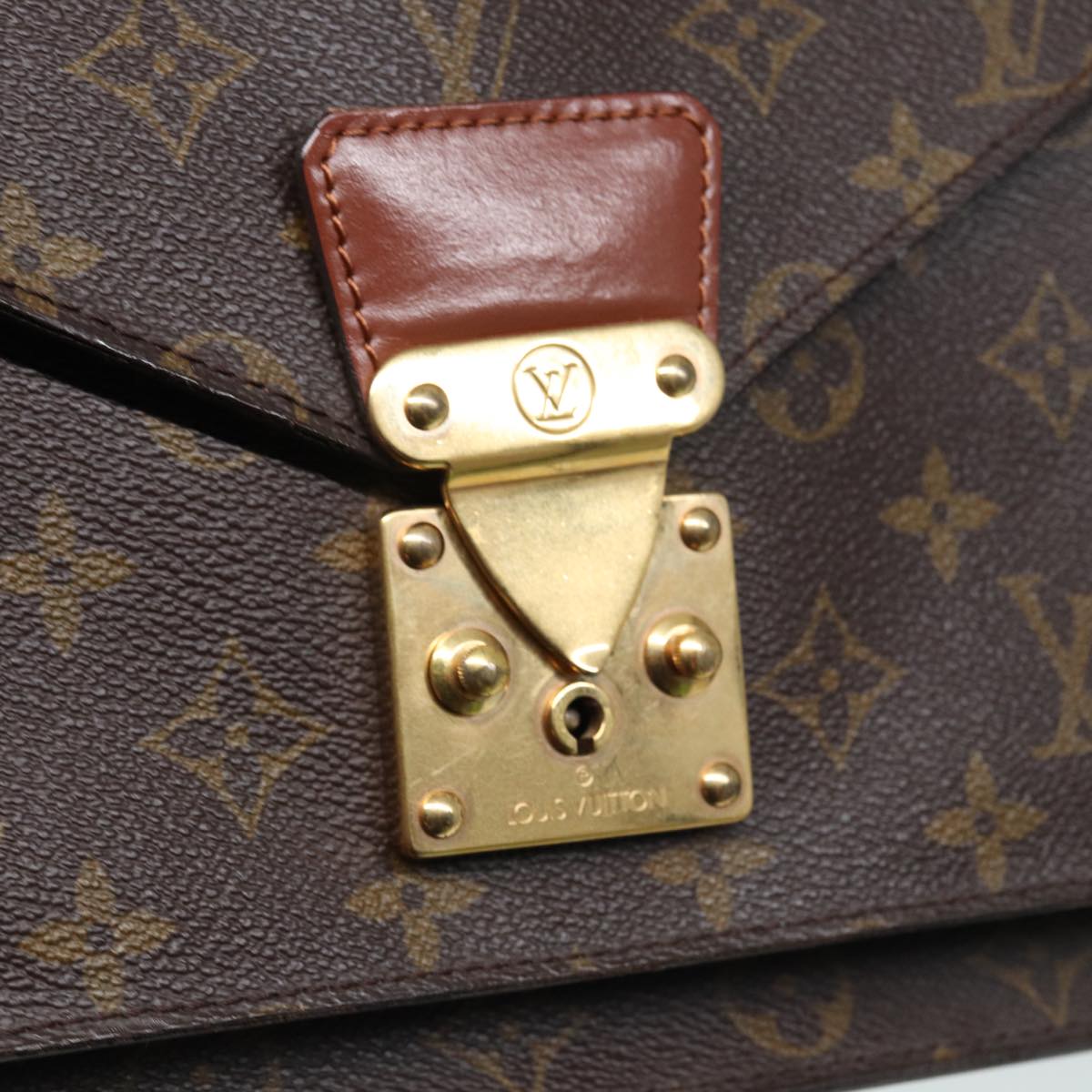 LOUIS VUITTON Monogram Monceau 28 Hand Bag 2way M51185 LV ar12173